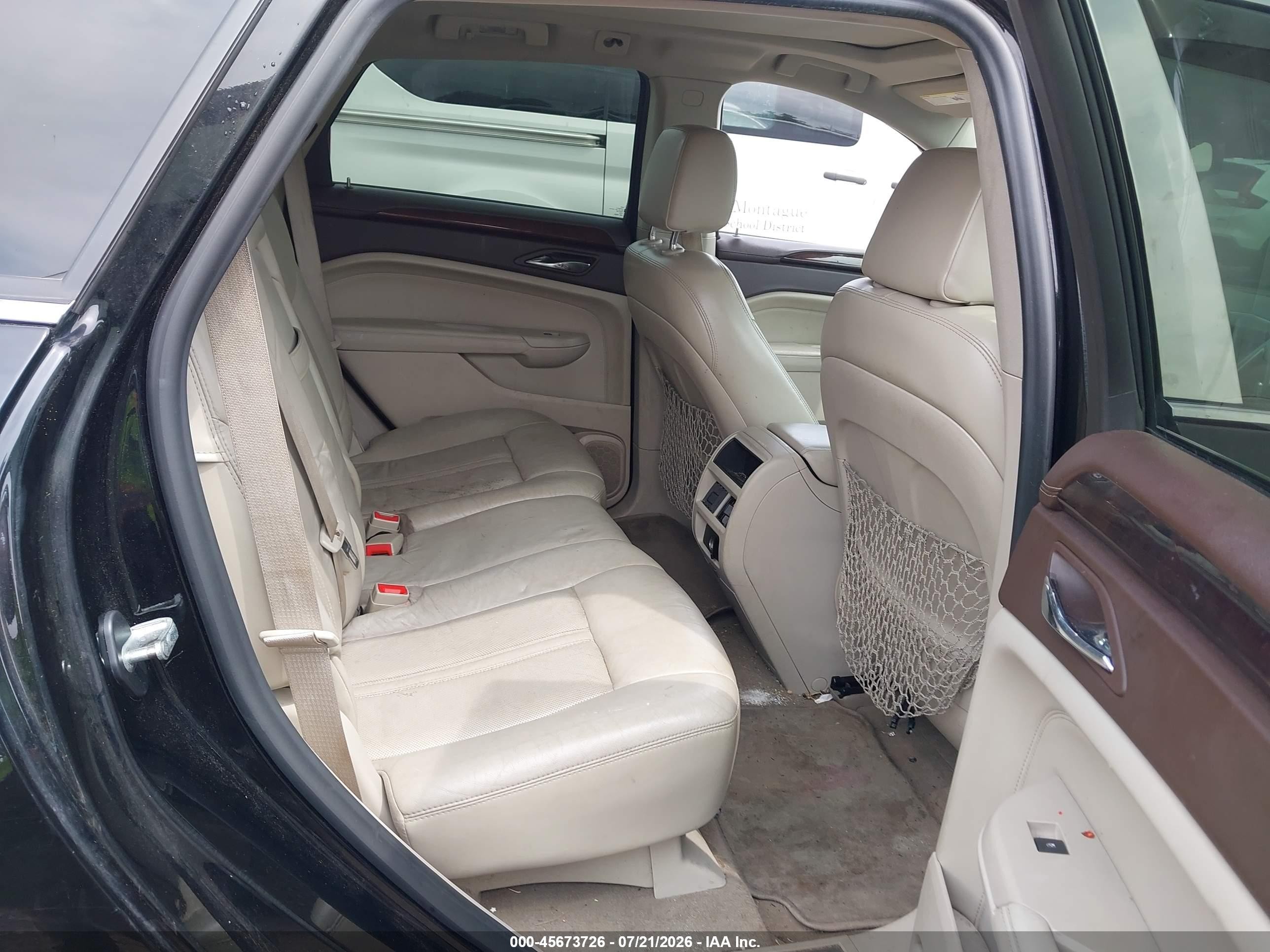2011 Cadillac Srx Luxury Collection Black vin: 3GYFNDEY0BS585119