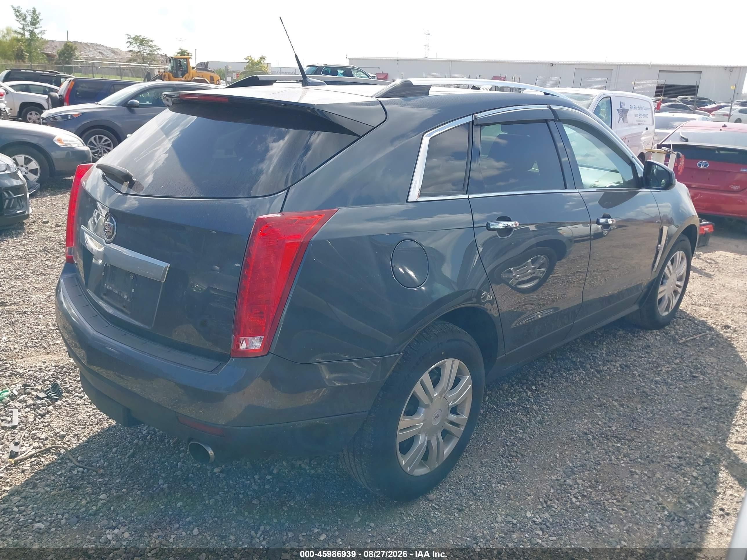 2011 Cadillac Srx Luxury Collection Gray vin: 3GYFNDEY1BS564294