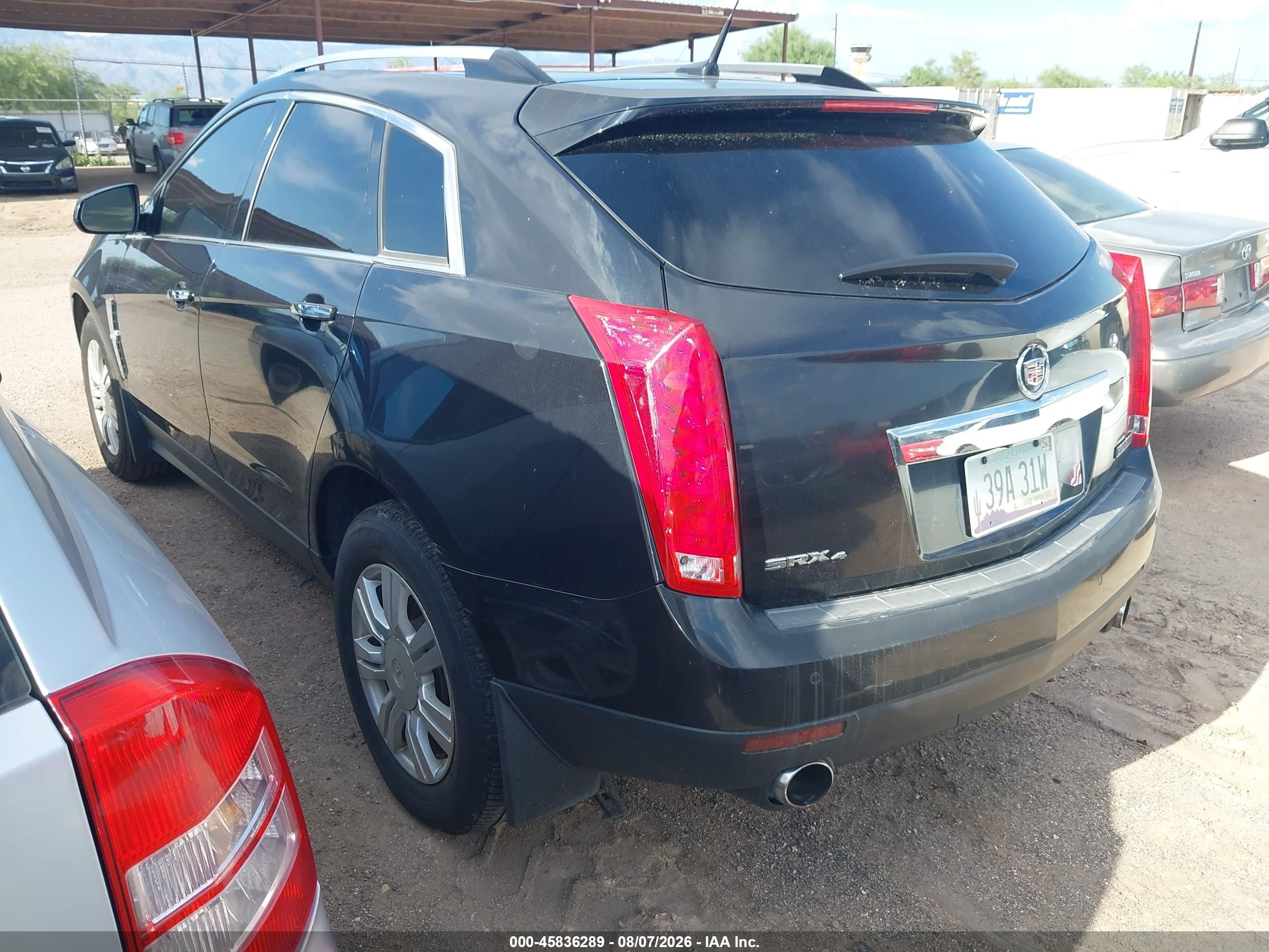 2011 Cadillac Srx Luxury Collection Black vin: 3GYFNDEY1BS647353