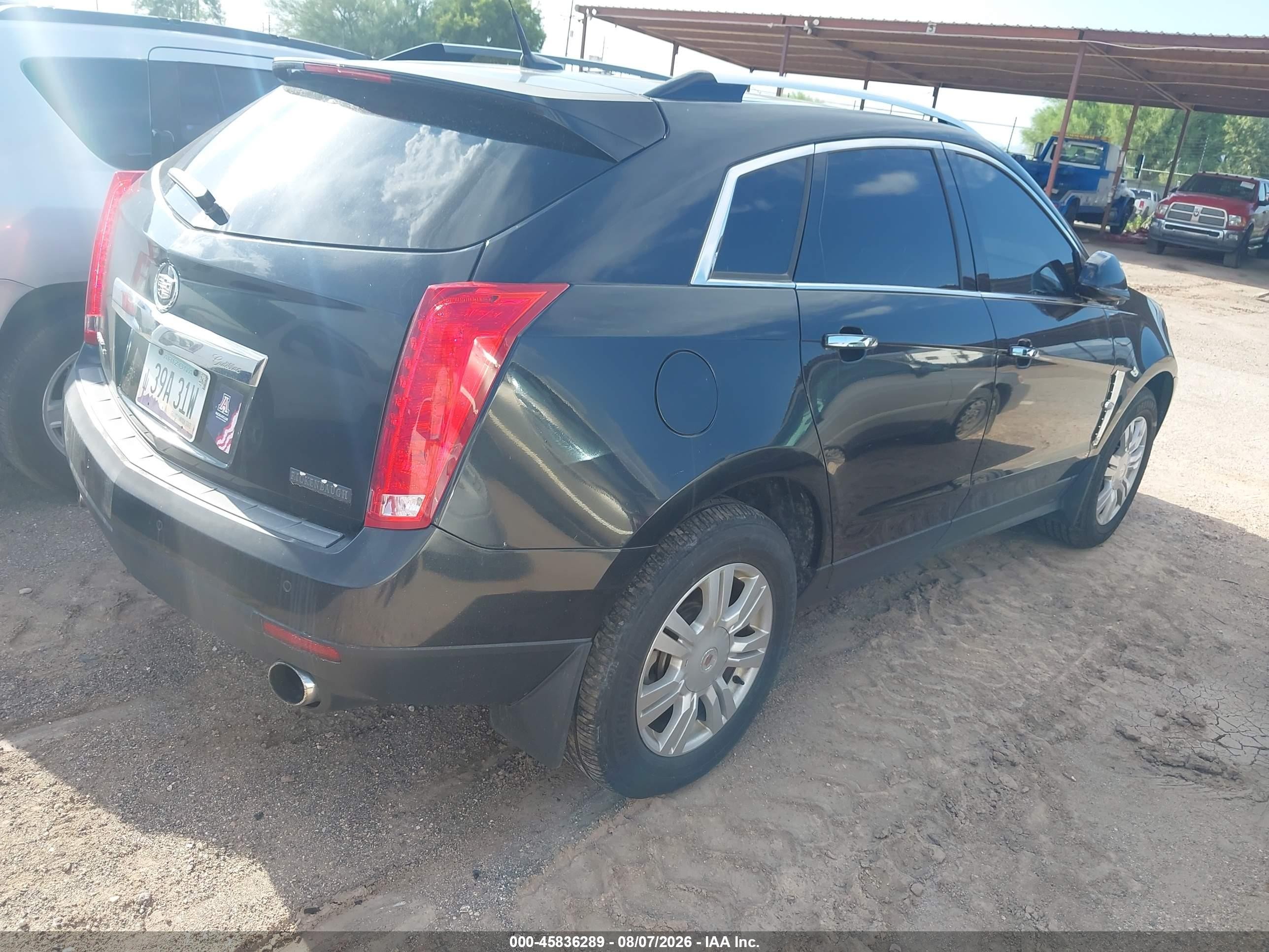 2011 Cadillac Srx Luxury Collection Black vin: 3GYFNDEY1BS647353