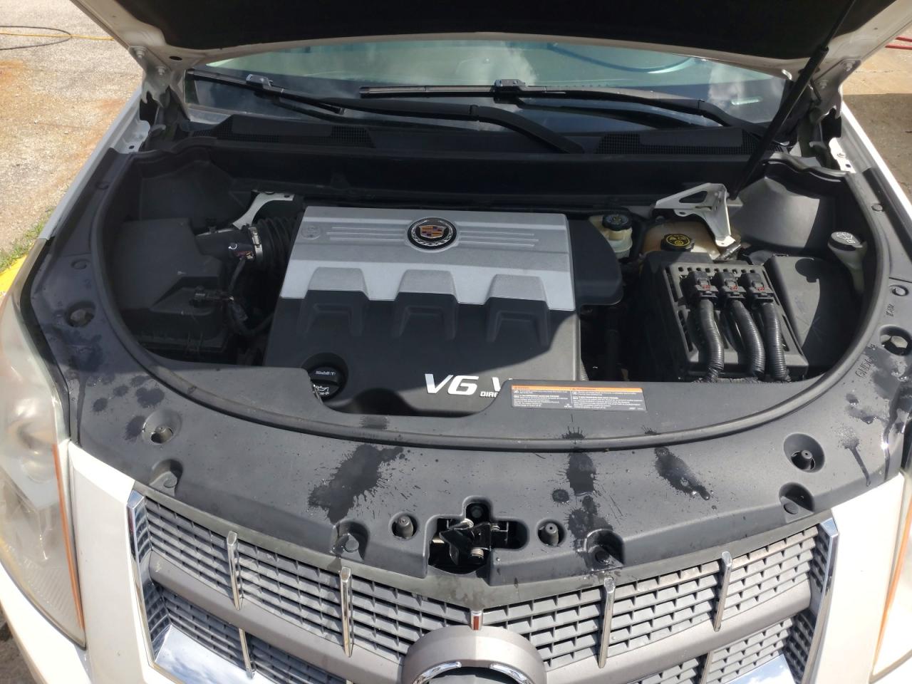 2010 Cadillac Srx Luxury Collection Белый vin: 3GYFNDEY2AS557160