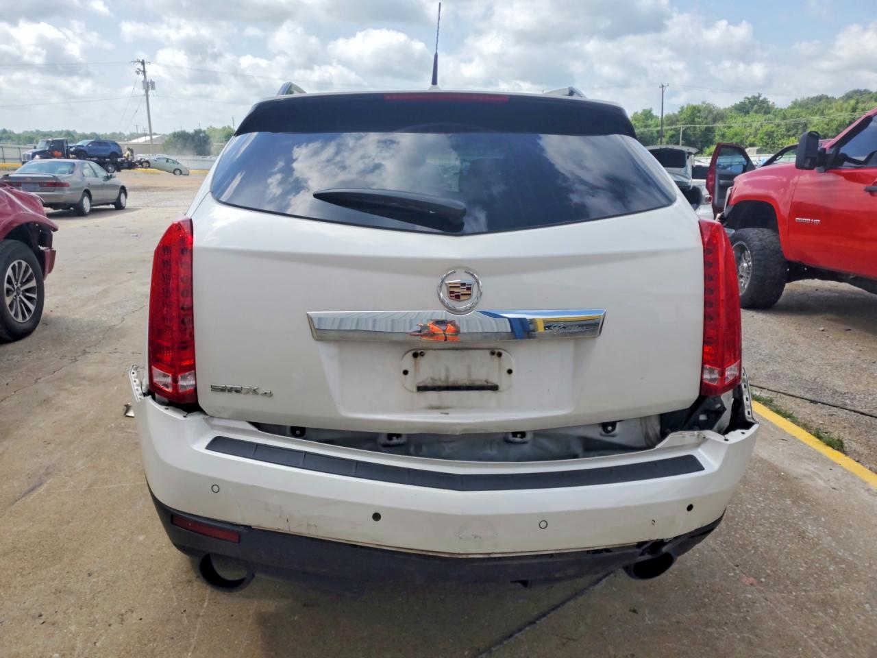 2010 Cadillac Srx Luxury Collection Белый vin: 3GYFNDEY2AS557160