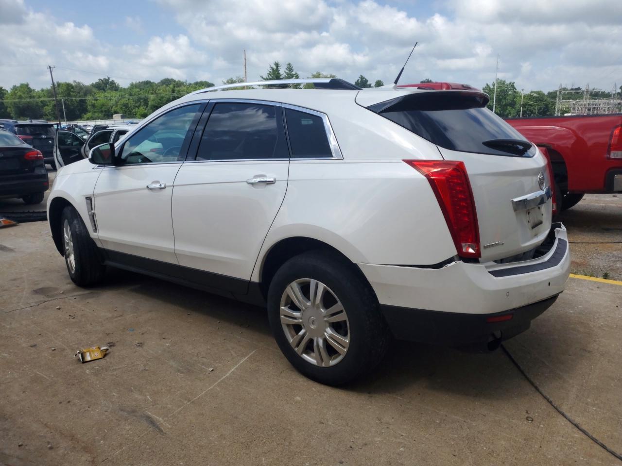 2010 Cadillac Srx Luxury Collection Белый vin: 3GYFNDEY2AS557160