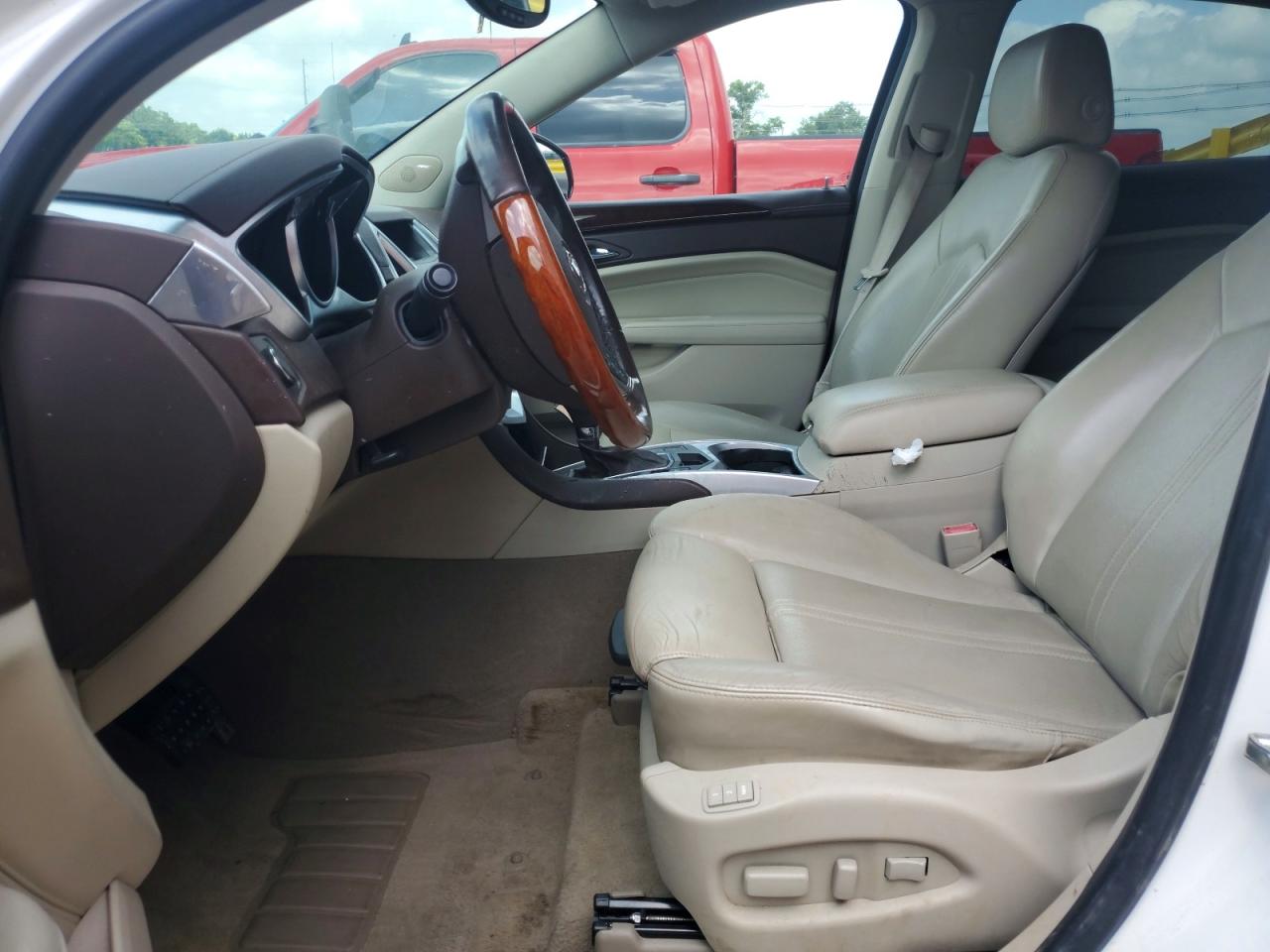 2010 Cadillac Srx Luxury Collection Белый vin: 3GYFNDEY2AS557160