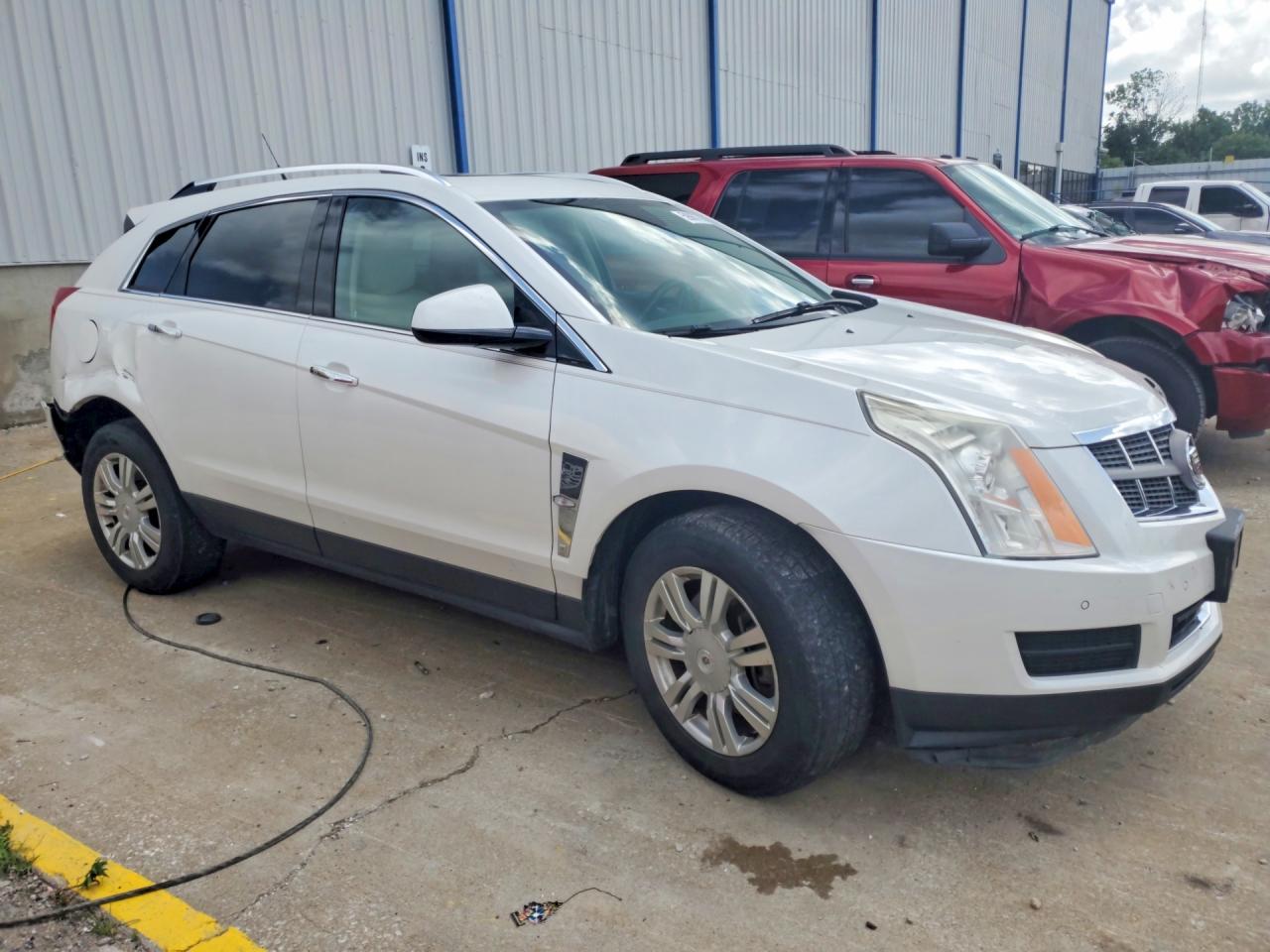 2010 Cadillac Srx Luxury Collection Белый vin: 3GYFNDEY2AS557160