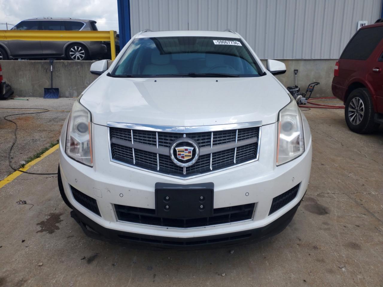 2010 Cadillac Srx Luxury Collection Белый vin: 3GYFNDEY2AS557160