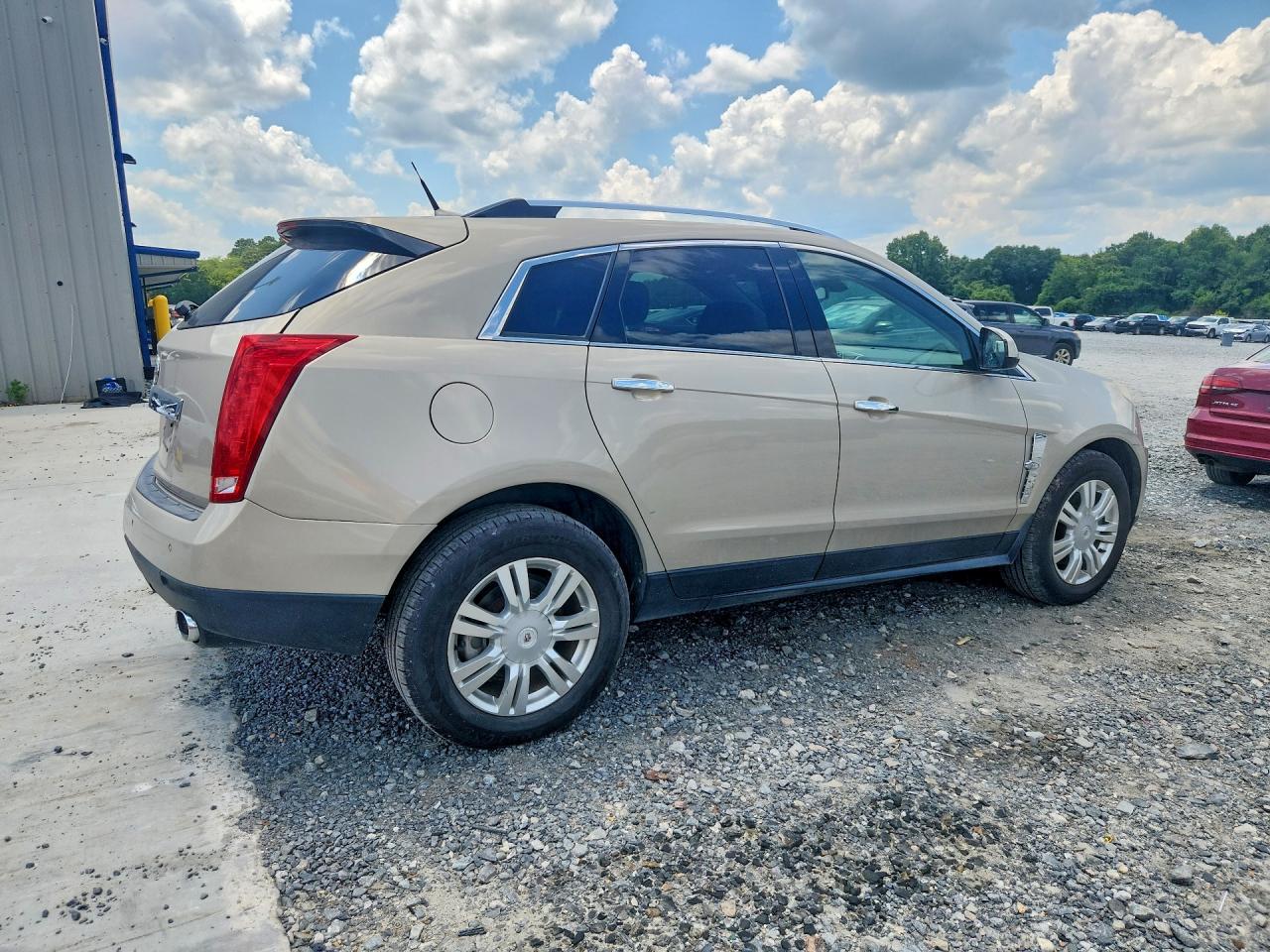 2010 Cadillac Srx Luxury Collection Beige vin: 3GYFNDEY2AS647831