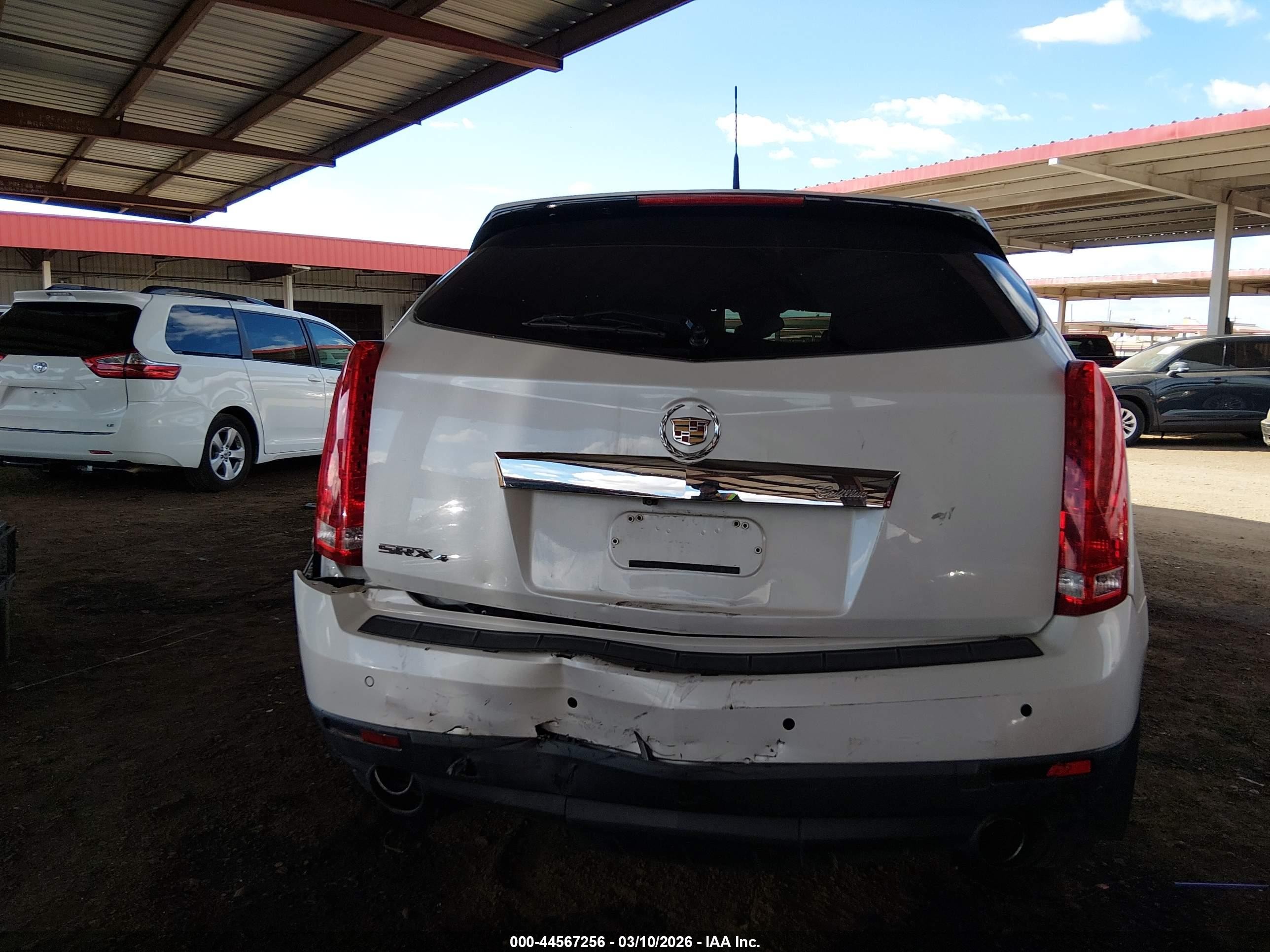2011 Cadillac Srx Luxury Collection White vin: 3GYFNDEY2BS555796