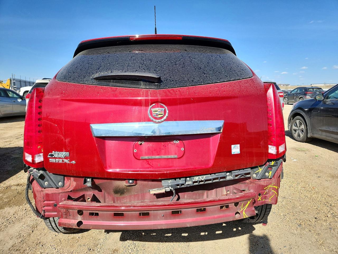 2011 Cadillac Srx Luxury Collection Red vin: 3GYFNDEY2BS609808
