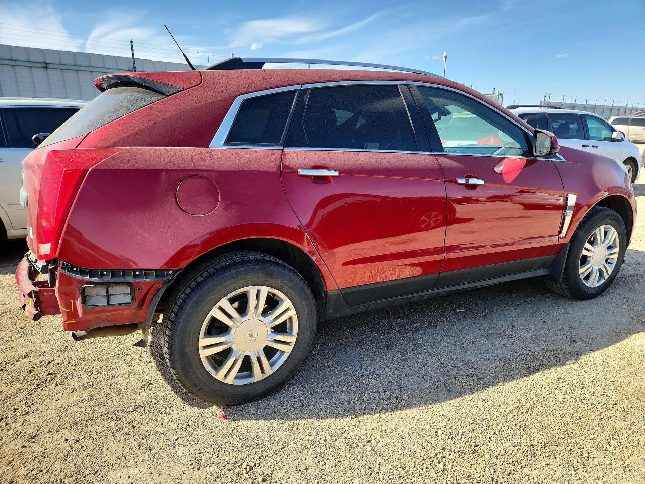 2011 Cadillac Srx Luxury Collection Red vin: 3GYFNDEY2BS609808