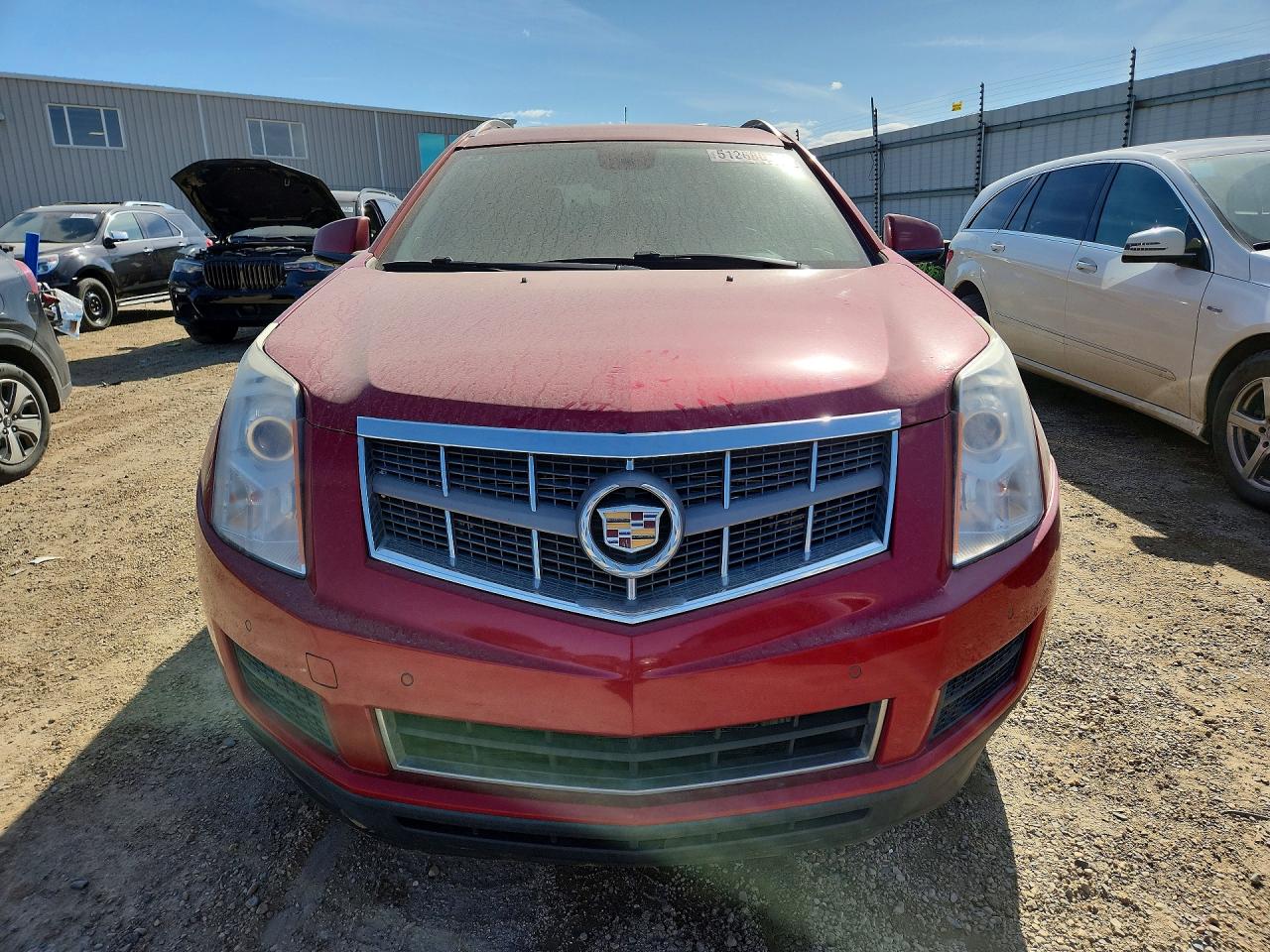 2011 Cadillac Srx Luxury Collection Red vin: 3GYFNDEY2BS609808