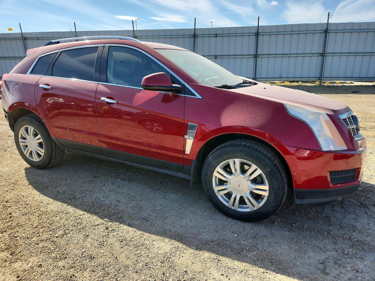 2011 Cadillac Srx Luxury Collection Red vin: 3GYFNDEY2BS609808