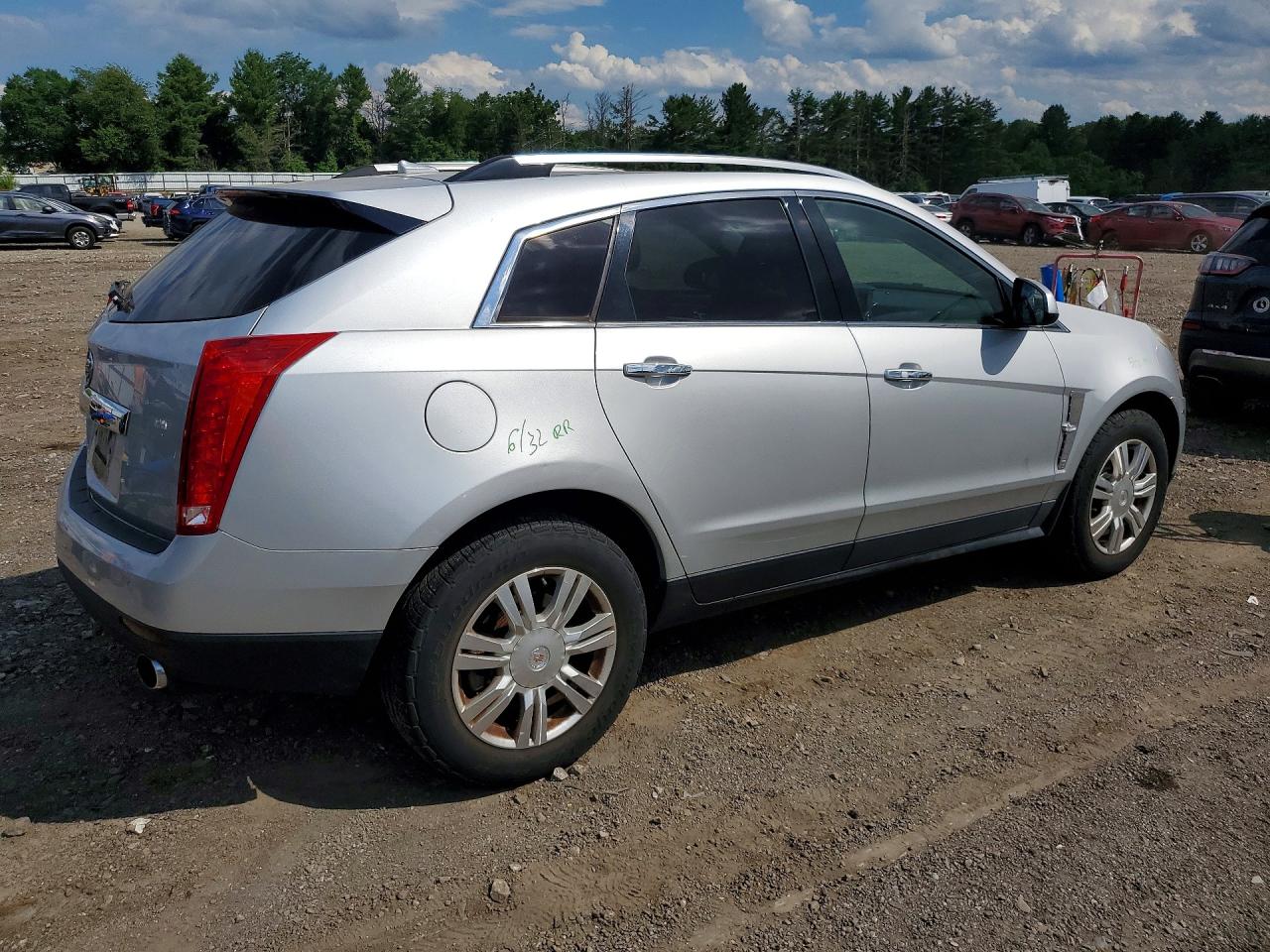 2011 Cadillac Srx Luxury Collection Silver vin: 3GYFNDEY2BS679230