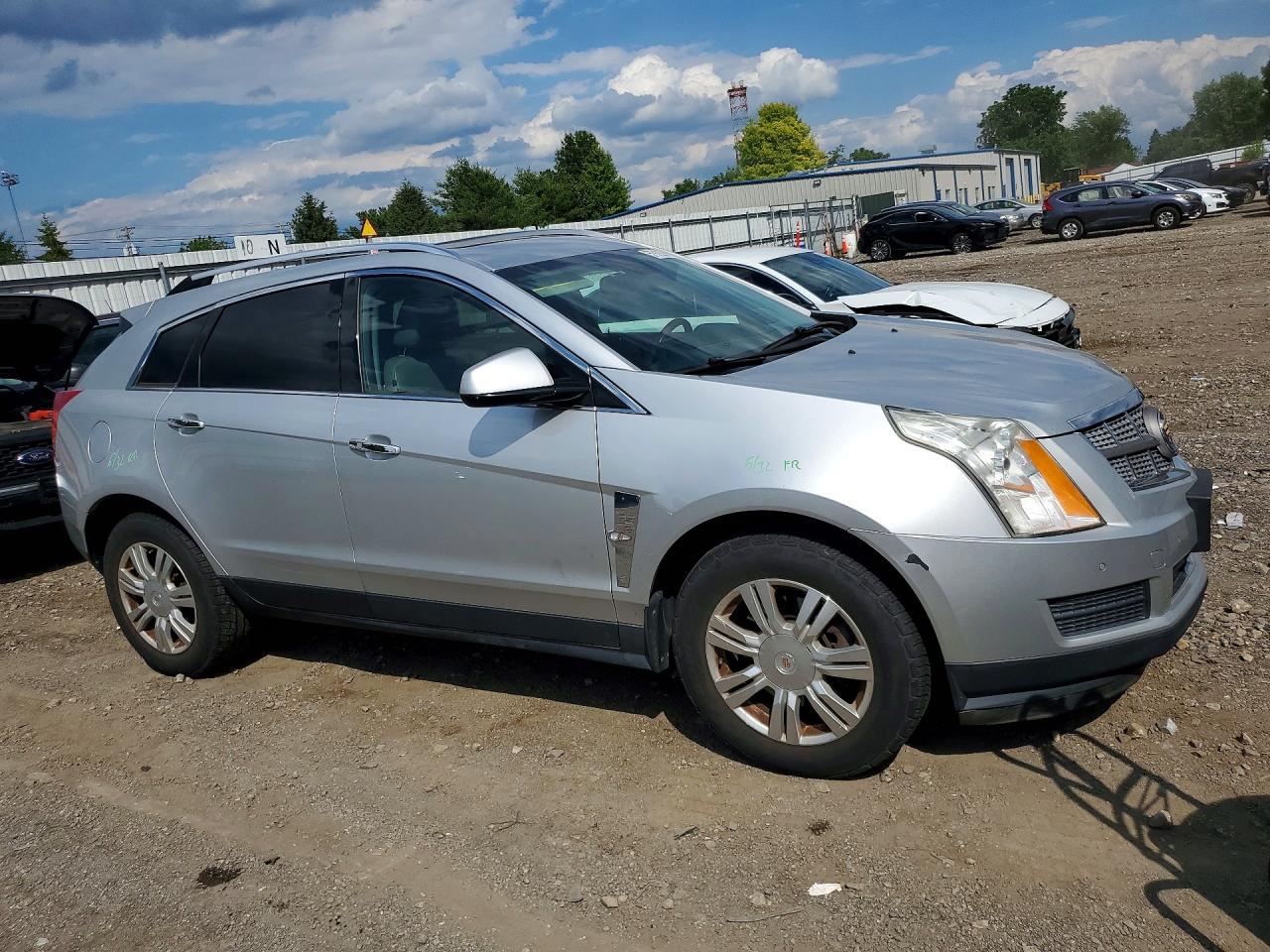 2011 Cadillac Srx Luxury Collection Silver vin: 3GYFNDEY2BS679230