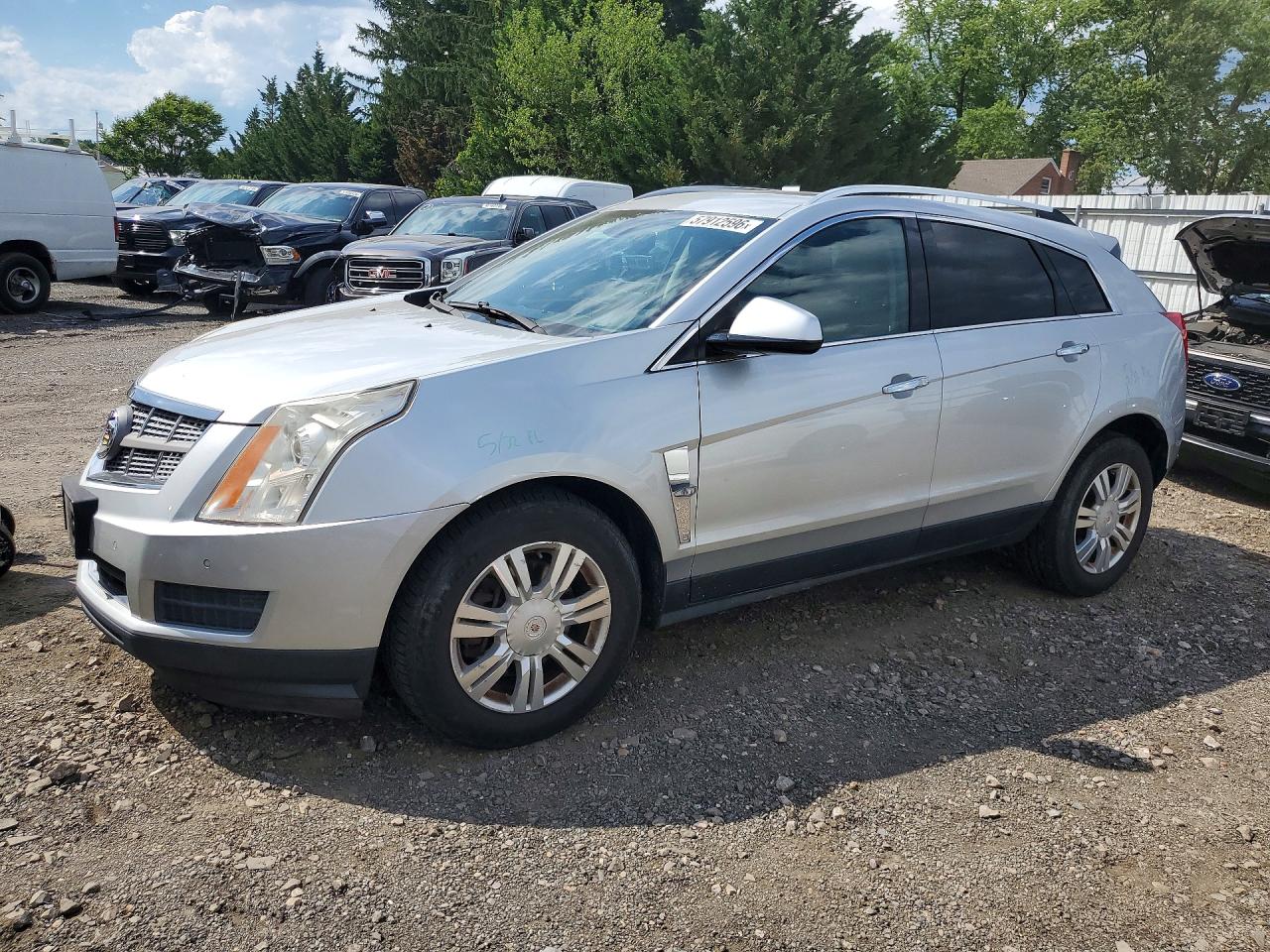 2011 Cadillac Srx Luxury Collection Silver vin: 3GYFNDEY2BS679230