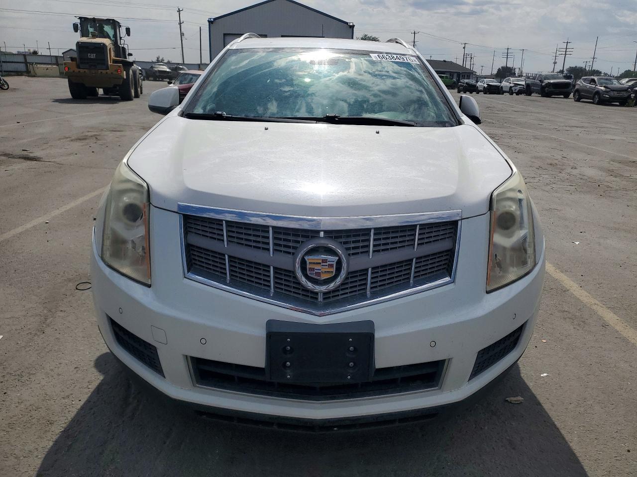 2010 Cadillac Srx Luxury Collection White vin: 3GYFNDEY3AS633940