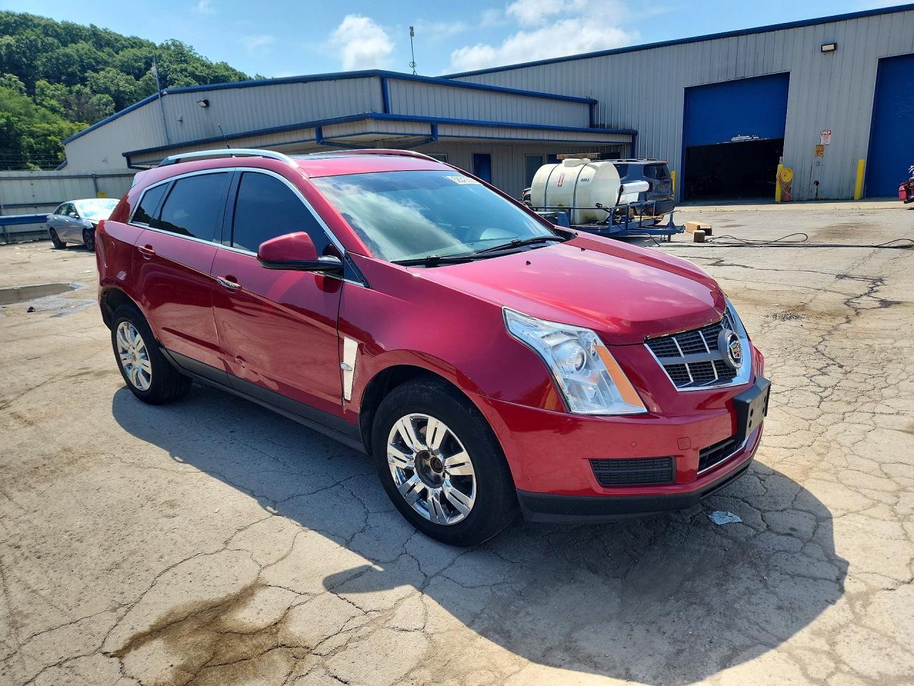 2010 Cadillac Srx Luxury Collection Бордовый vin: 3GYFNDEY3AS643819
