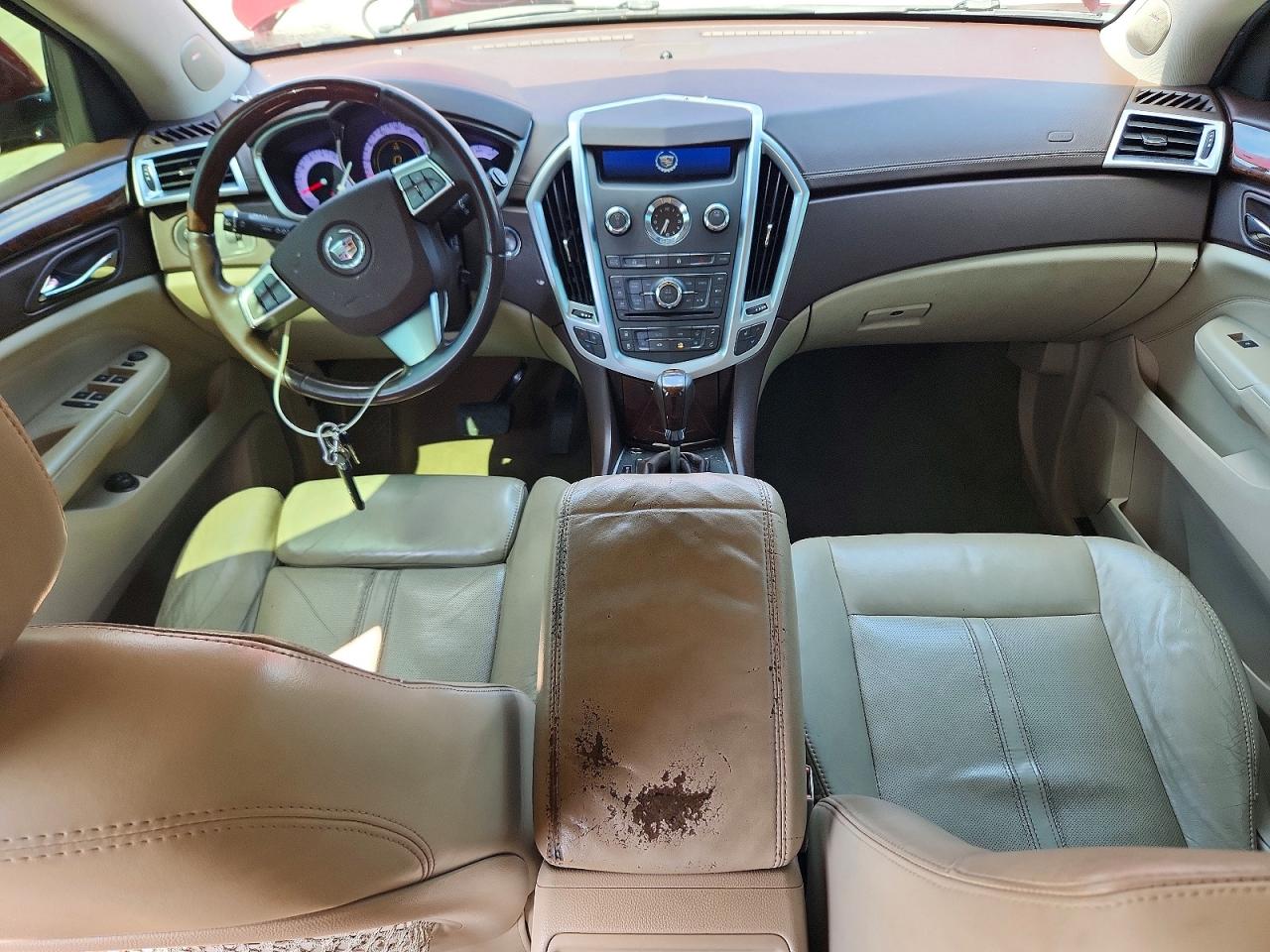2010 Cadillac Srx Luxury Collection Бордовый vin: 3GYFNDEY3AS643819