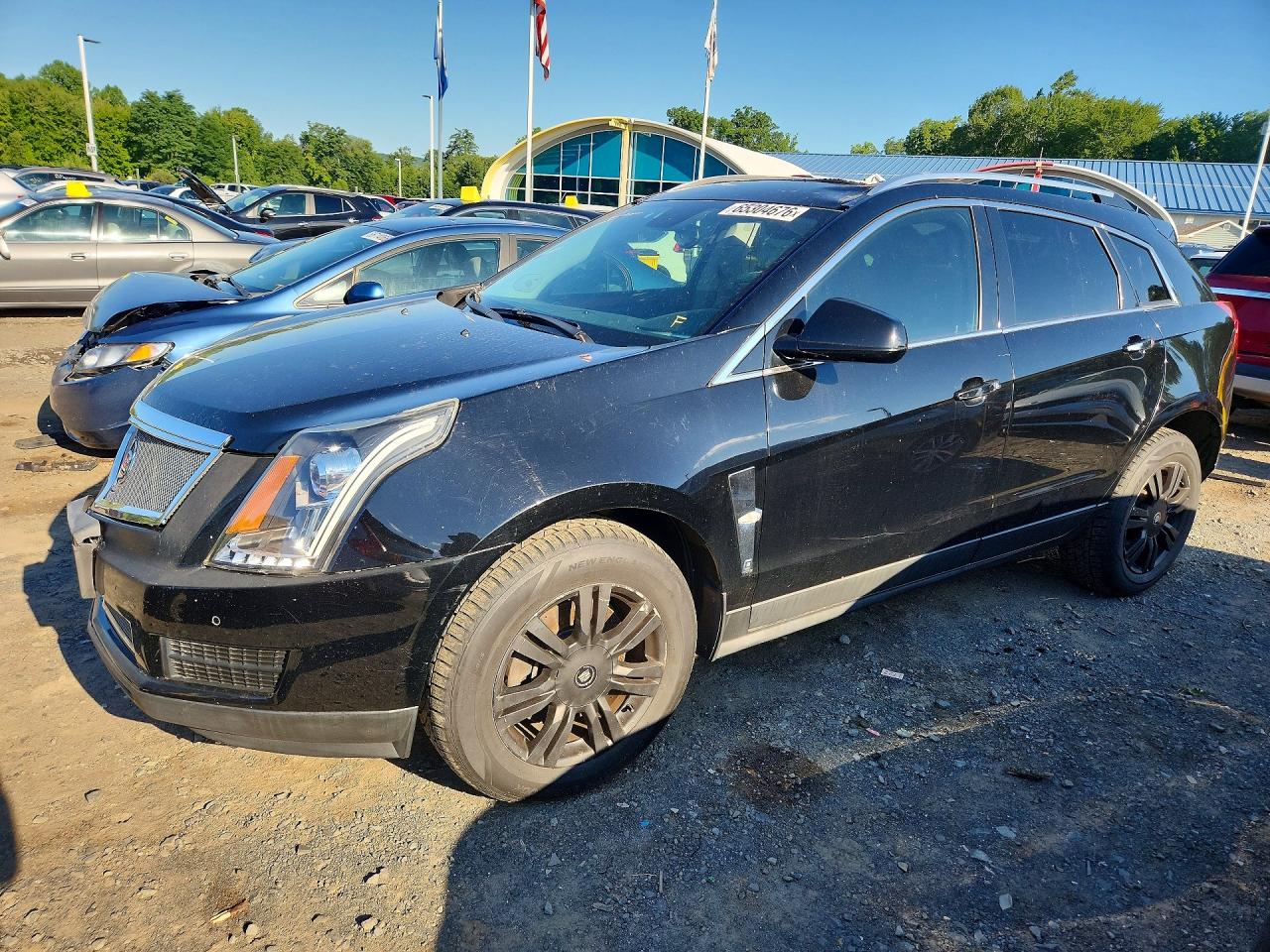 2011 Cadillac Srx Luxury Collection Черный vin: 3GYFNDEY3BS612961