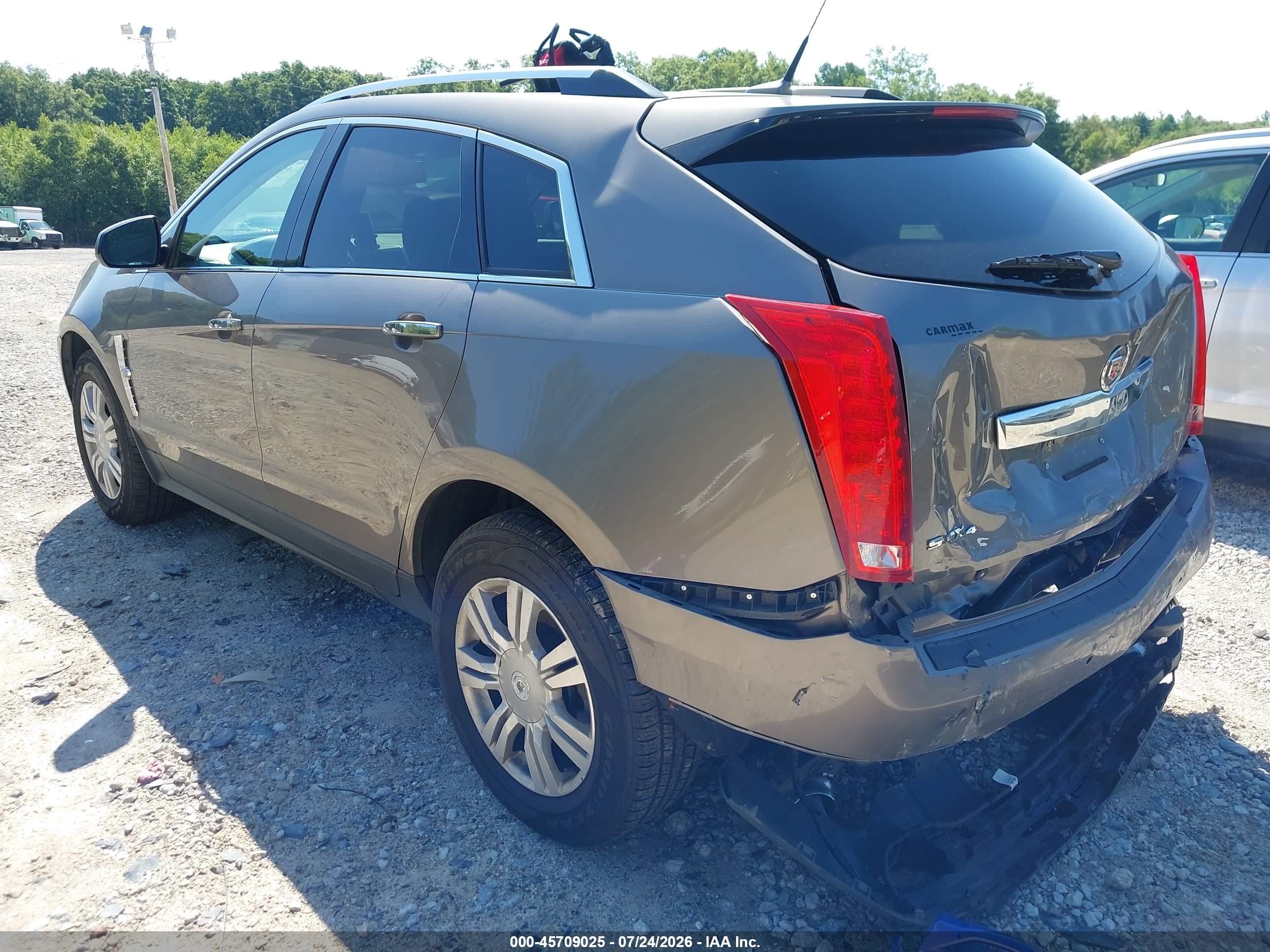 2011 Cadillac Srx Luxury Collection Champagne vin: 3GYFNDEY3BS630845