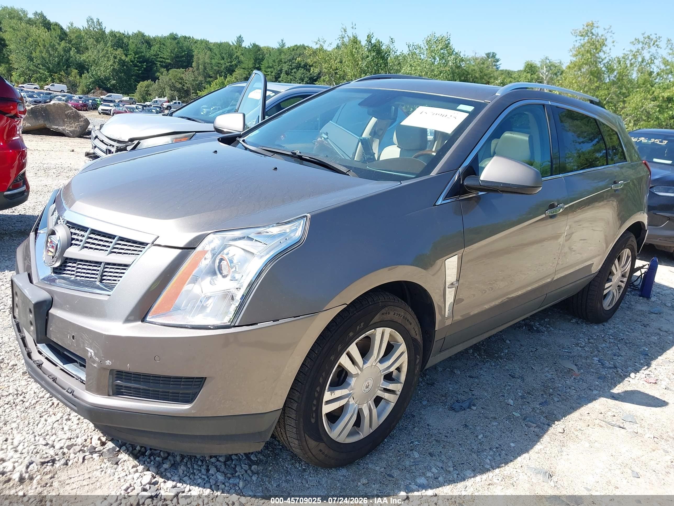 2011 Cadillac Srx Luxury Collection Champagne vin: 3GYFNDEY3BS630845