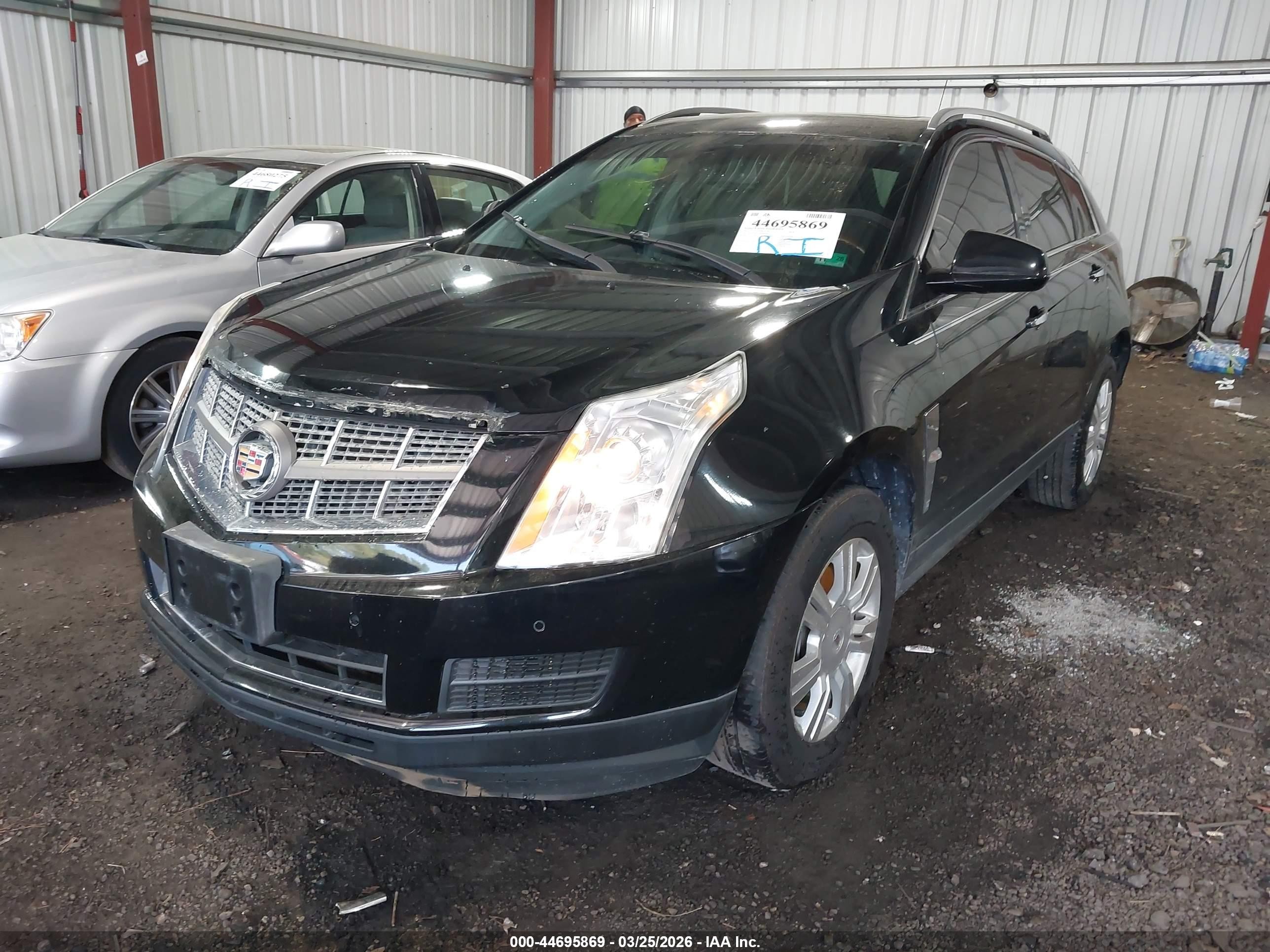 2011 Cadillac Srx Luxury Collection Black vin: 3GYFNDEY3BS660363
