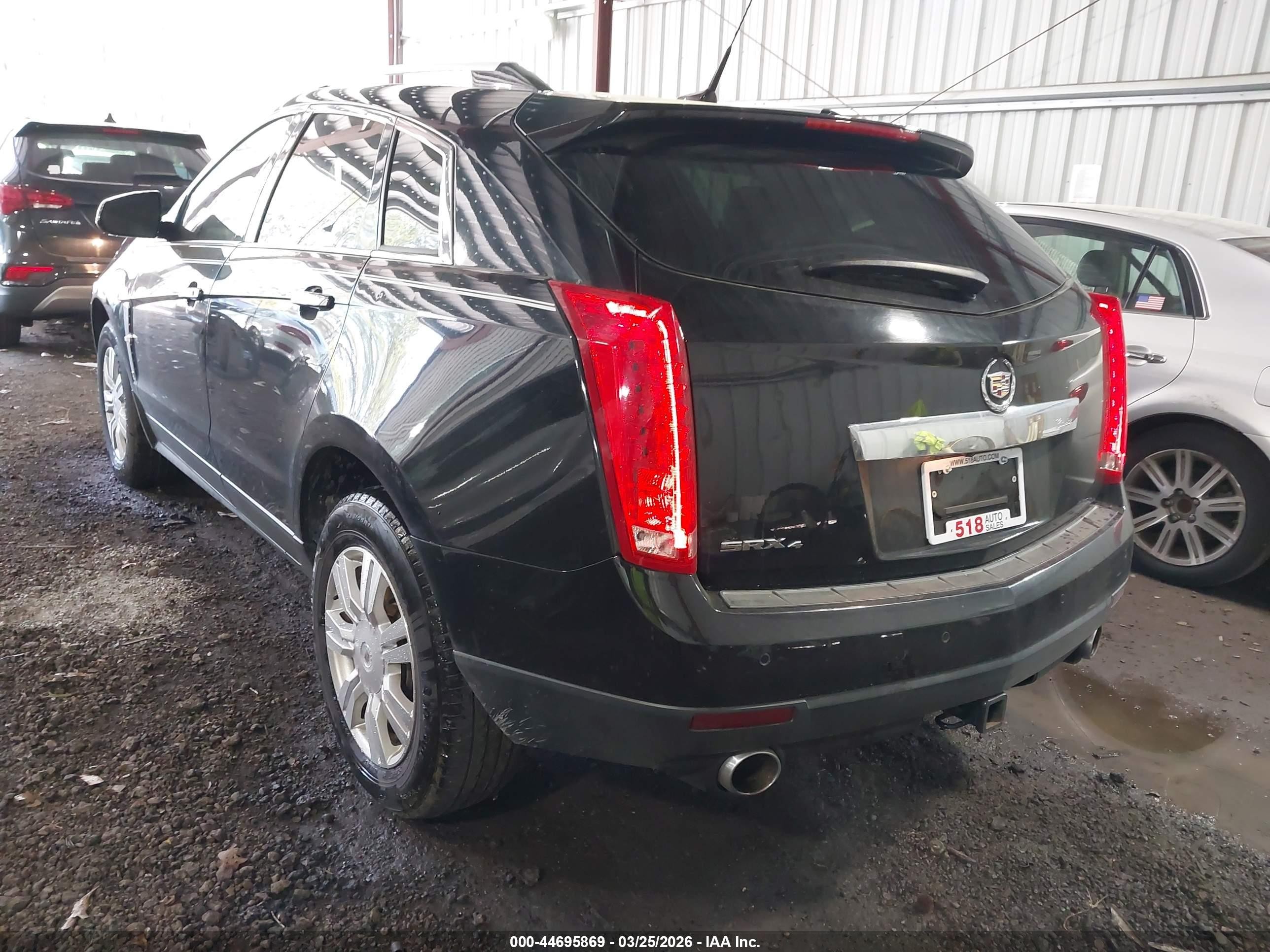 2011 Cadillac Srx Luxury Collection Black vin: 3GYFNDEY3BS660363