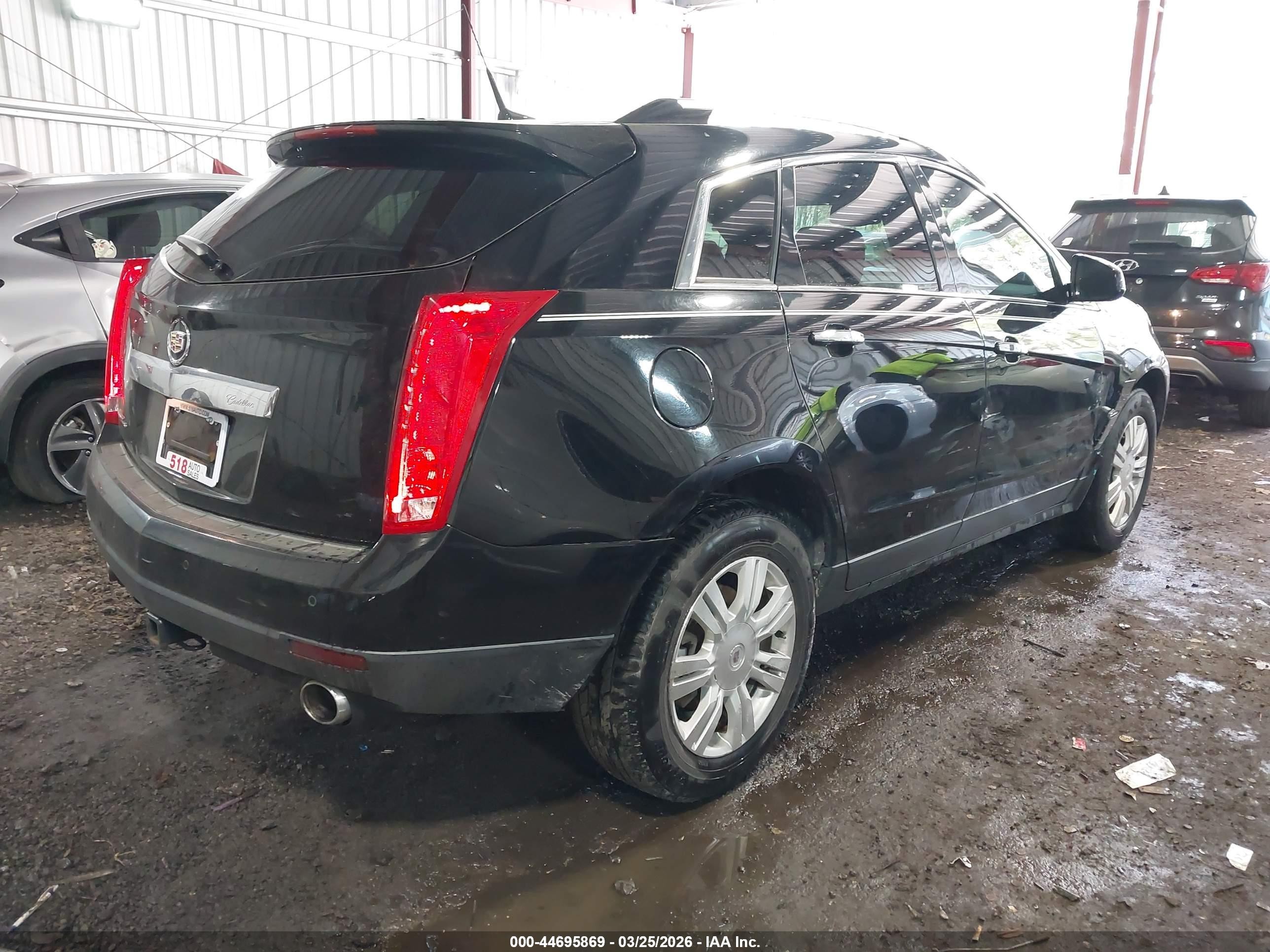 2011 Cadillac Srx Luxury Collection Black vin: 3GYFNDEY3BS660363