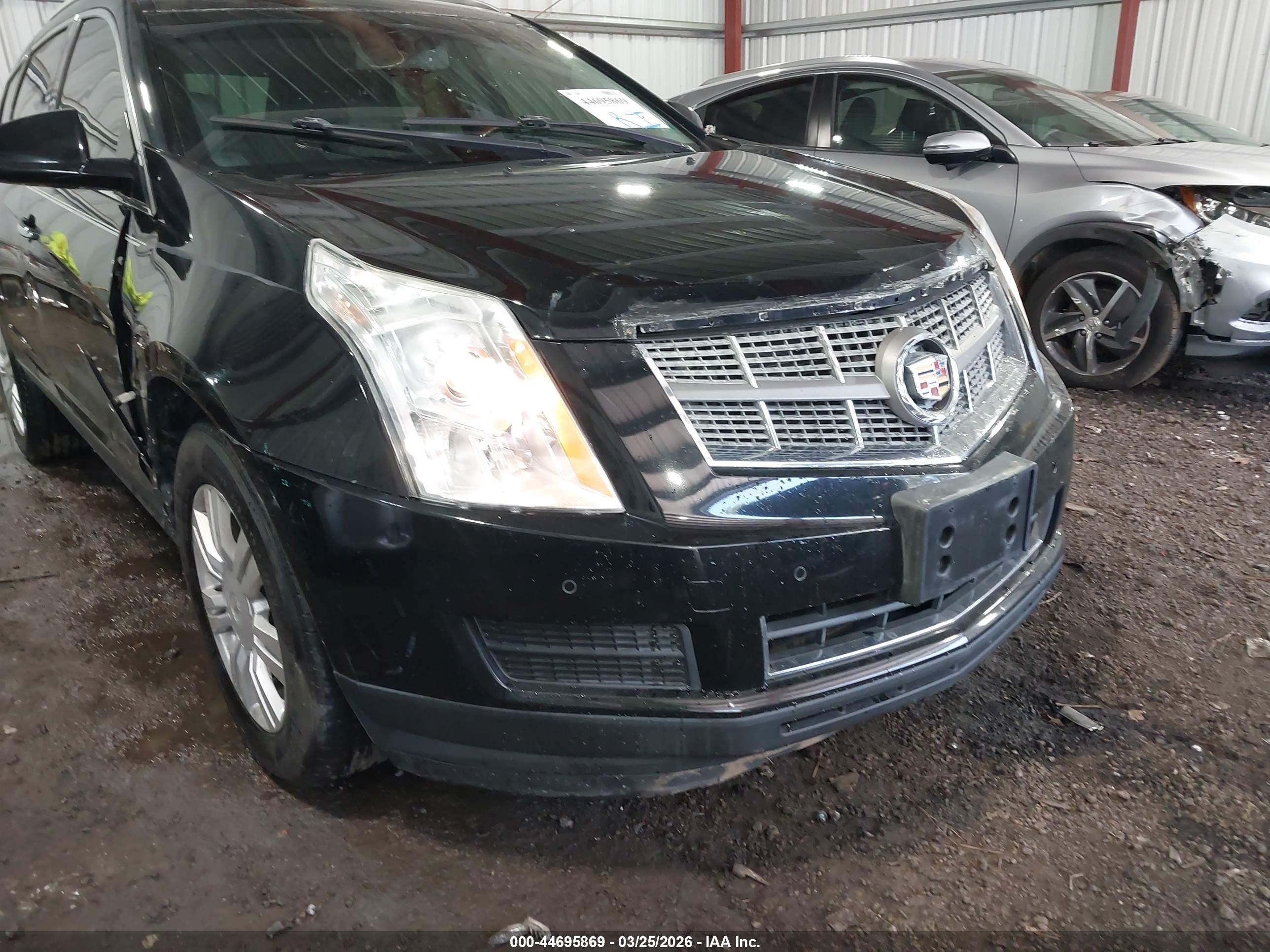 2011 Cadillac Srx Luxury Collection Black vin: 3GYFNDEY3BS660363