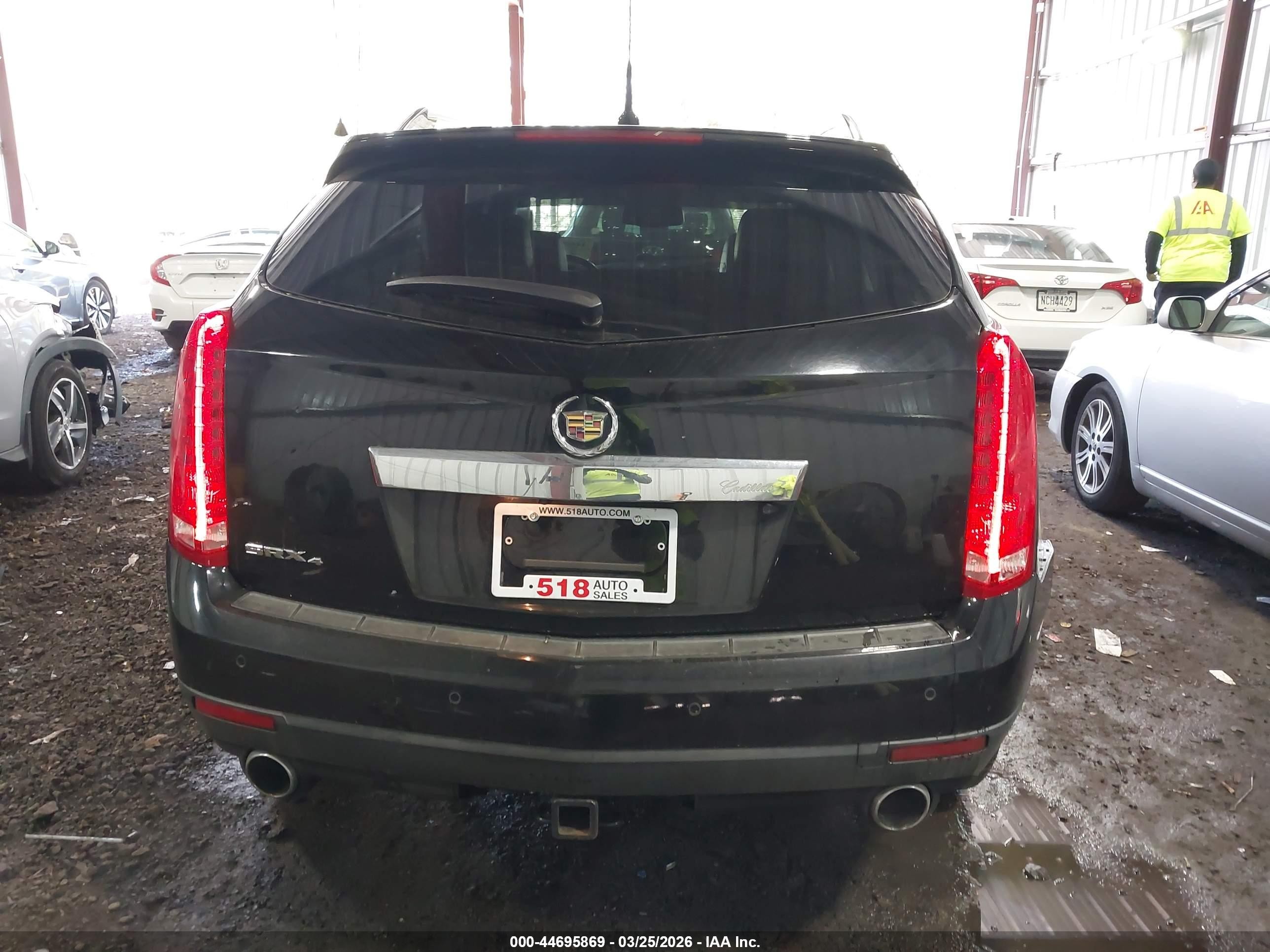 2011 Cadillac Srx Luxury Collection Black vin: 3GYFNDEY3BS660363