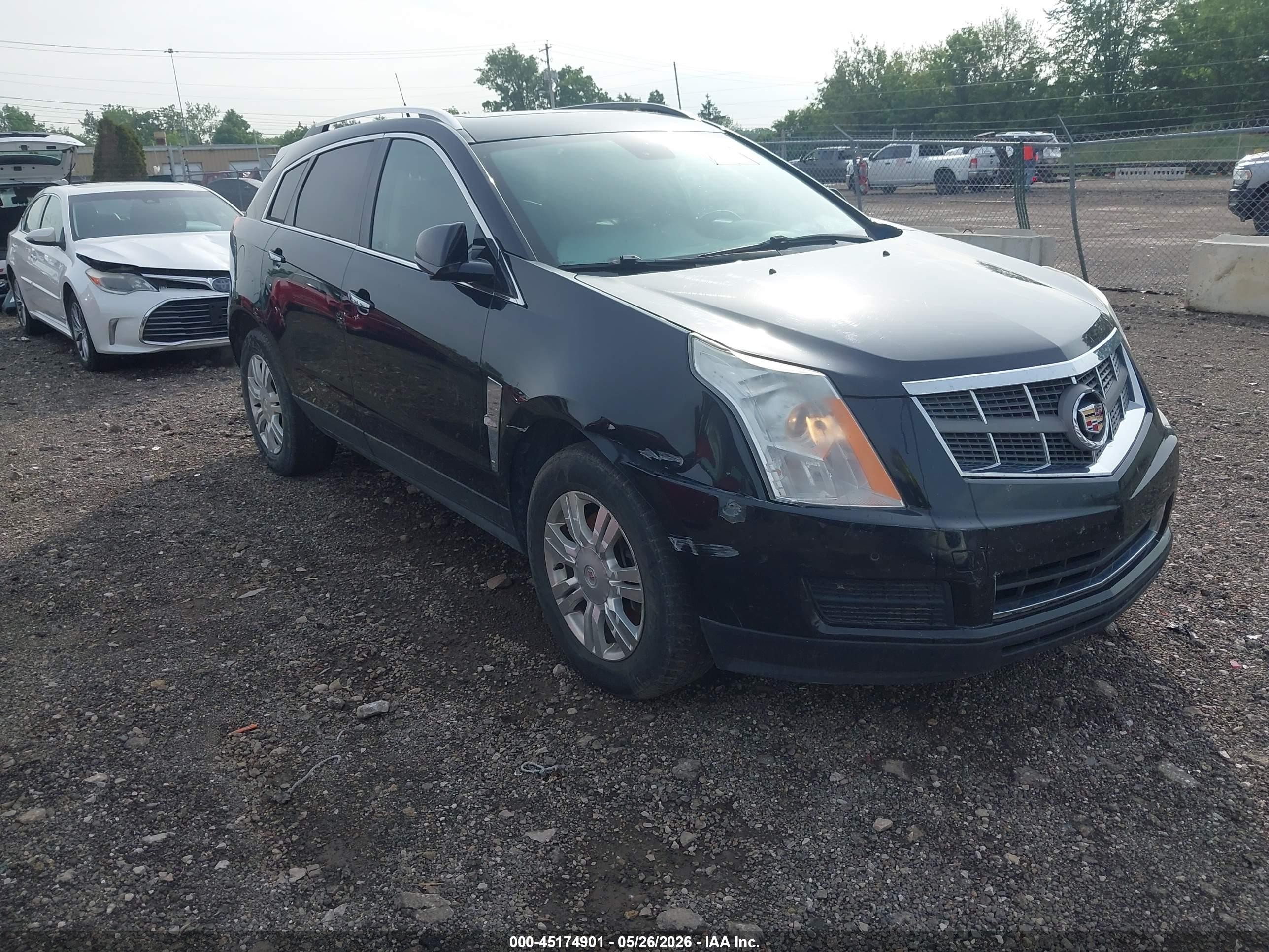 2010 Cadillac Srx Luxury Collection Черный vin: 3GYFNDEY4AS638175
