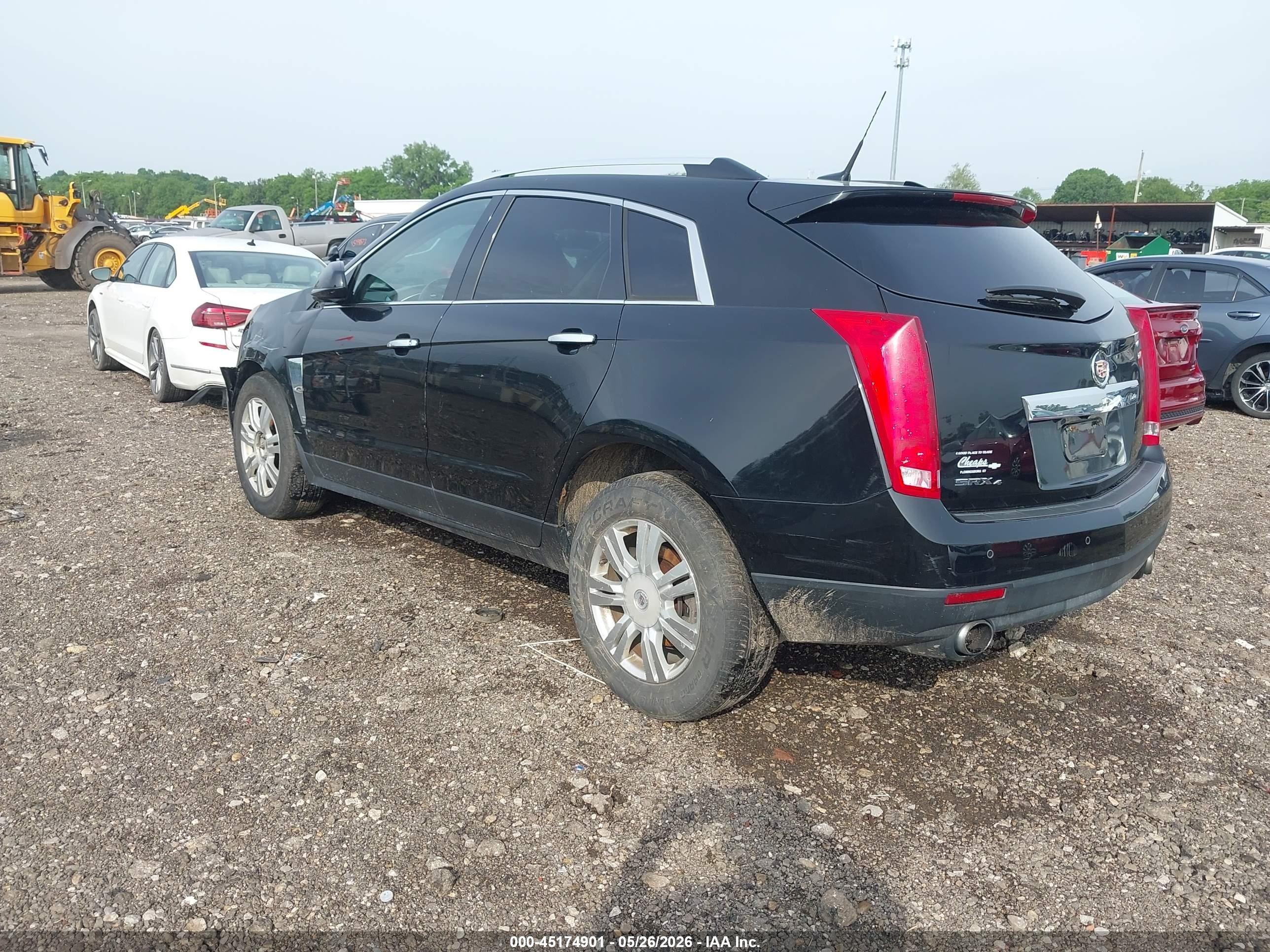 2010 Cadillac Srx Luxury Collection Черный vin: 3GYFNDEY4AS638175