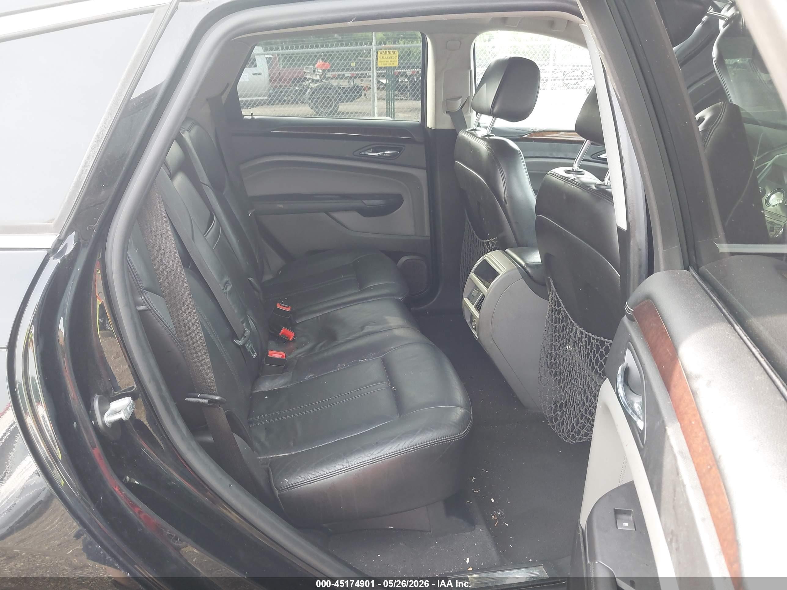 2010 Cadillac Srx Luxury Collection Черный vin: 3GYFNDEY4AS638175