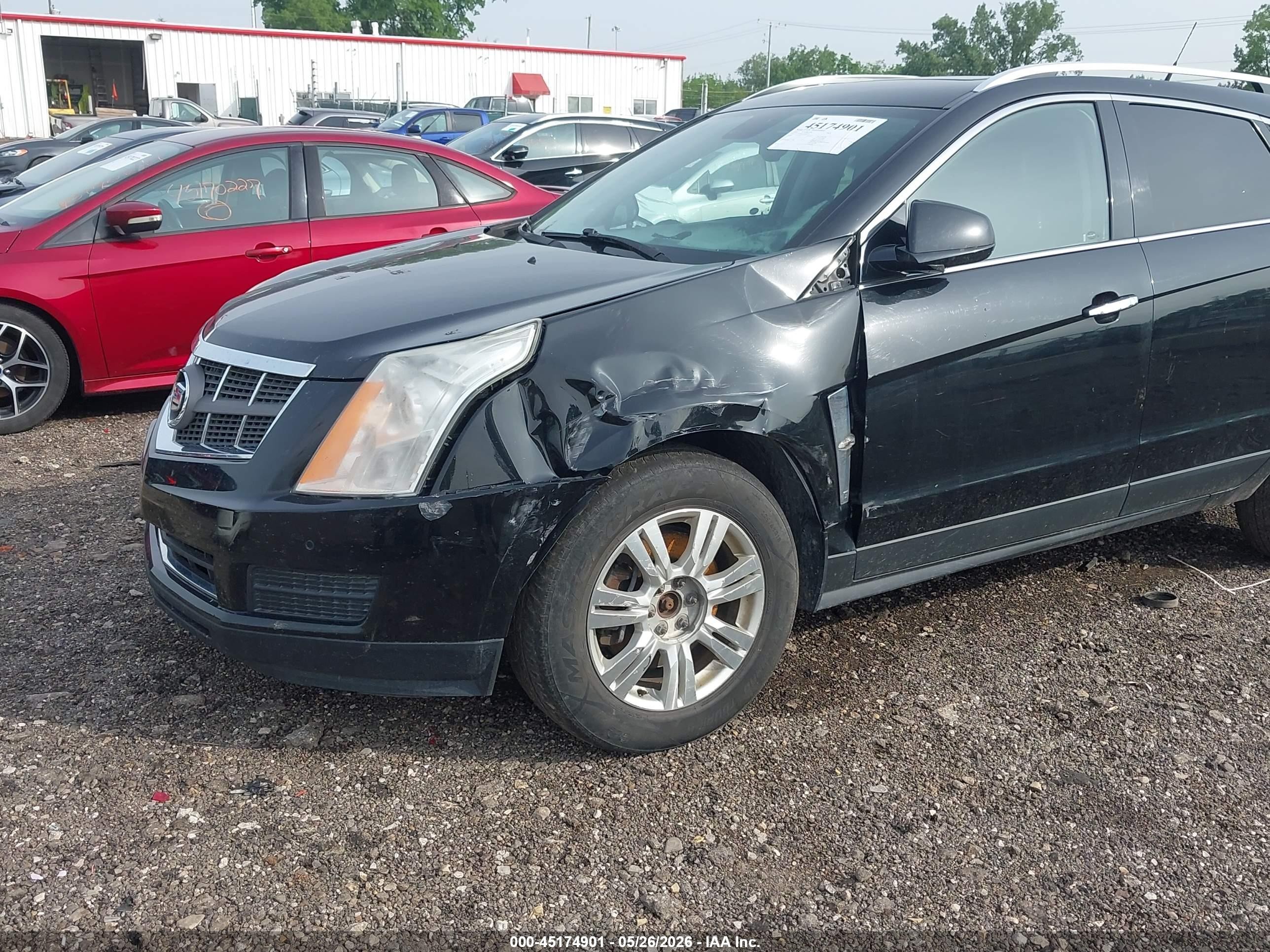 2010 Cadillac Srx Luxury Collection Черный vin: 3GYFNDEY4AS638175