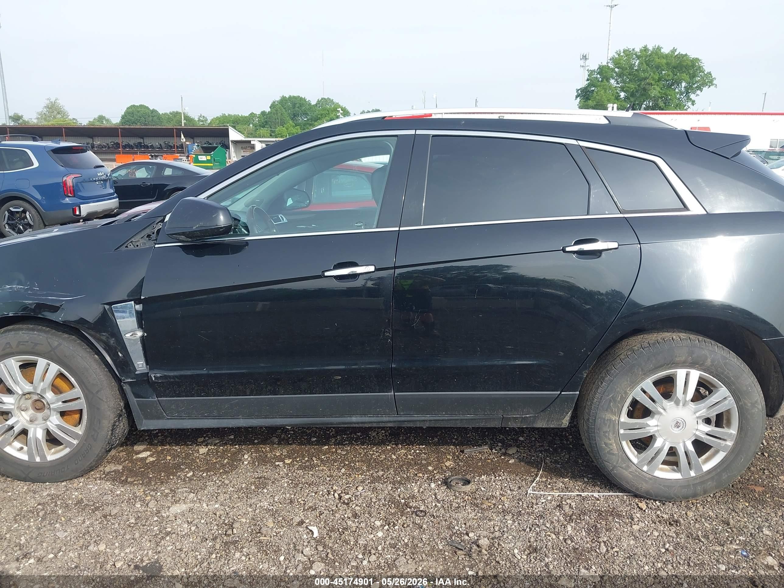 2010 Cadillac Srx Luxury Collection Черный vin: 3GYFNDEY4AS638175