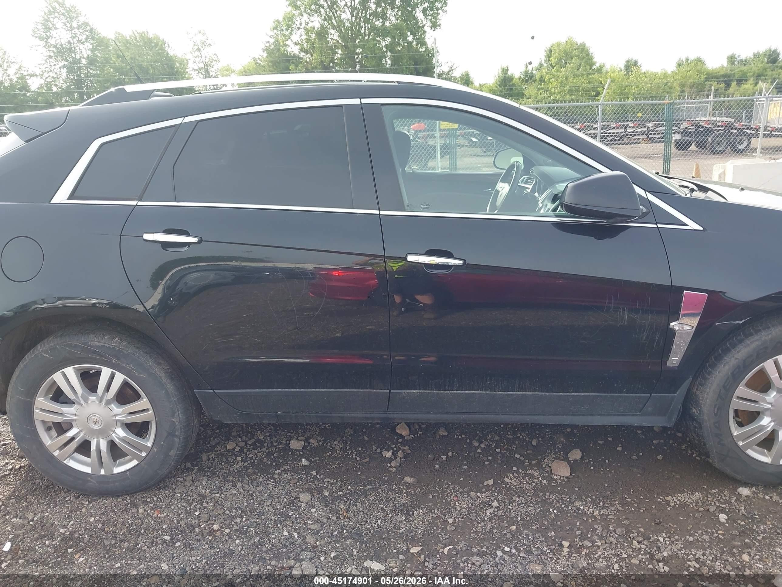 2010 Cadillac Srx Luxury Collection Черный vin: 3GYFNDEY4AS638175