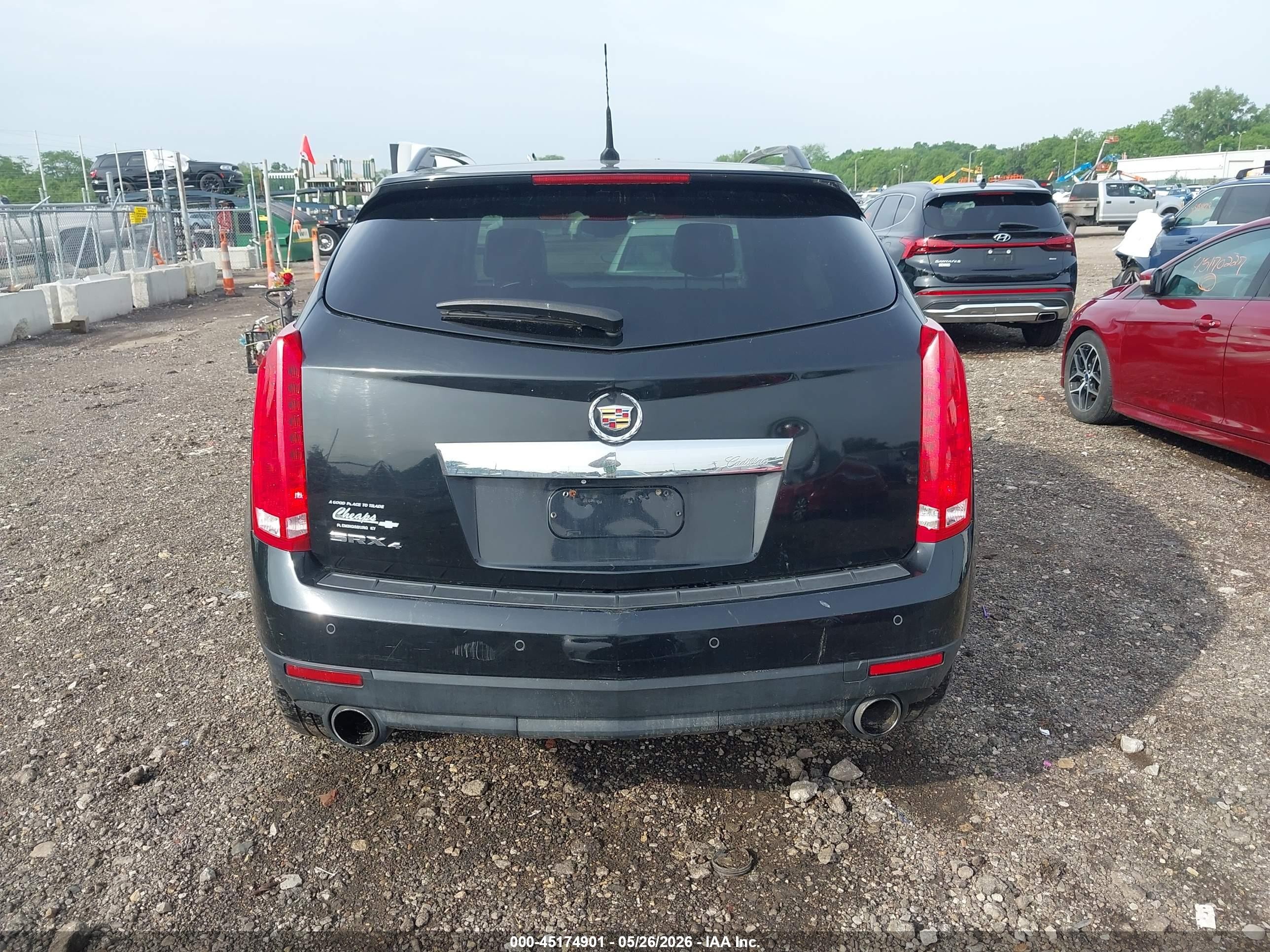 2010 Cadillac Srx Luxury Collection Черный vin: 3GYFNDEY4AS638175