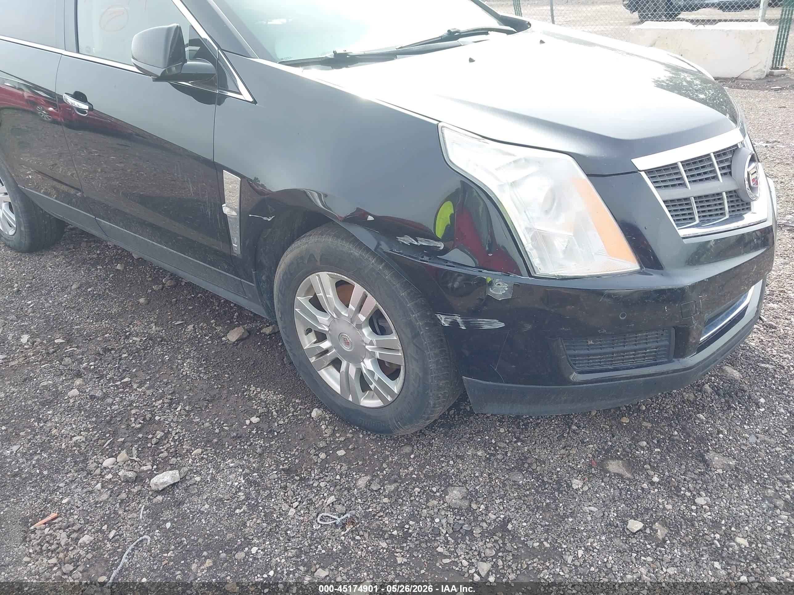 2010 Cadillac Srx Luxury Collection Черный vin: 3GYFNDEY4AS638175