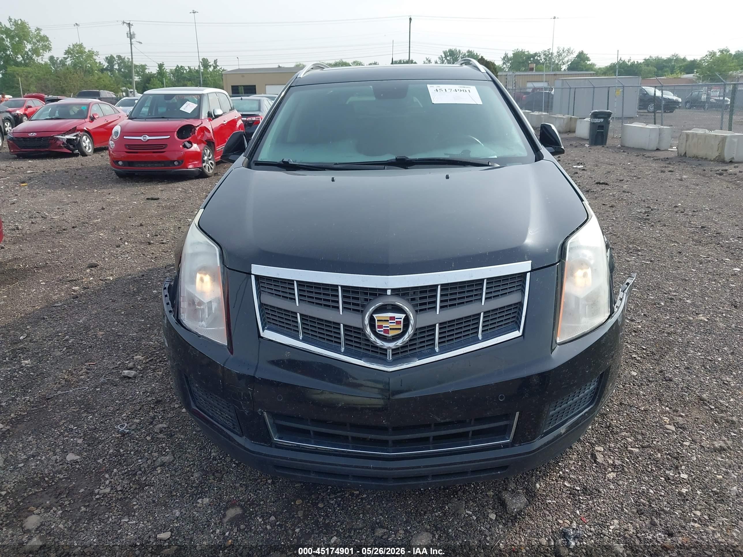 2010 Cadillac Srx Luxury Collection Черный vin: 3GYFNDEY4AS638175