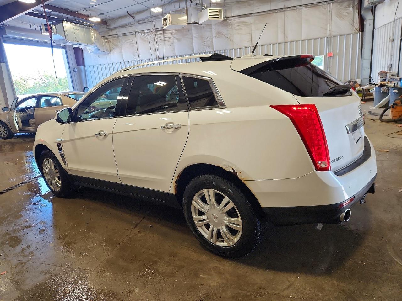 2010 Cadillac Srx Luxury Collection White vin: 3GYFNDEY4AS650925