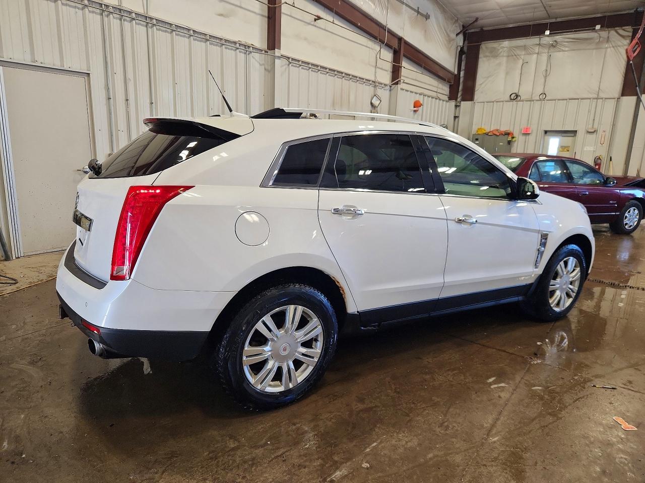 2010 Cadillac Srx Luxury Collection White vin: 3GYFNDEY4AS650925