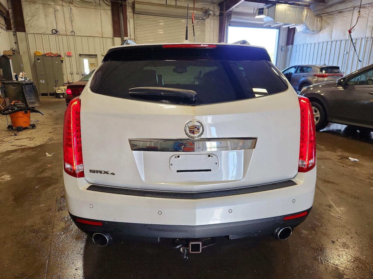2010 Cadillac Srx Luxury Collection White vin: 3GYFNDEY4AS650925