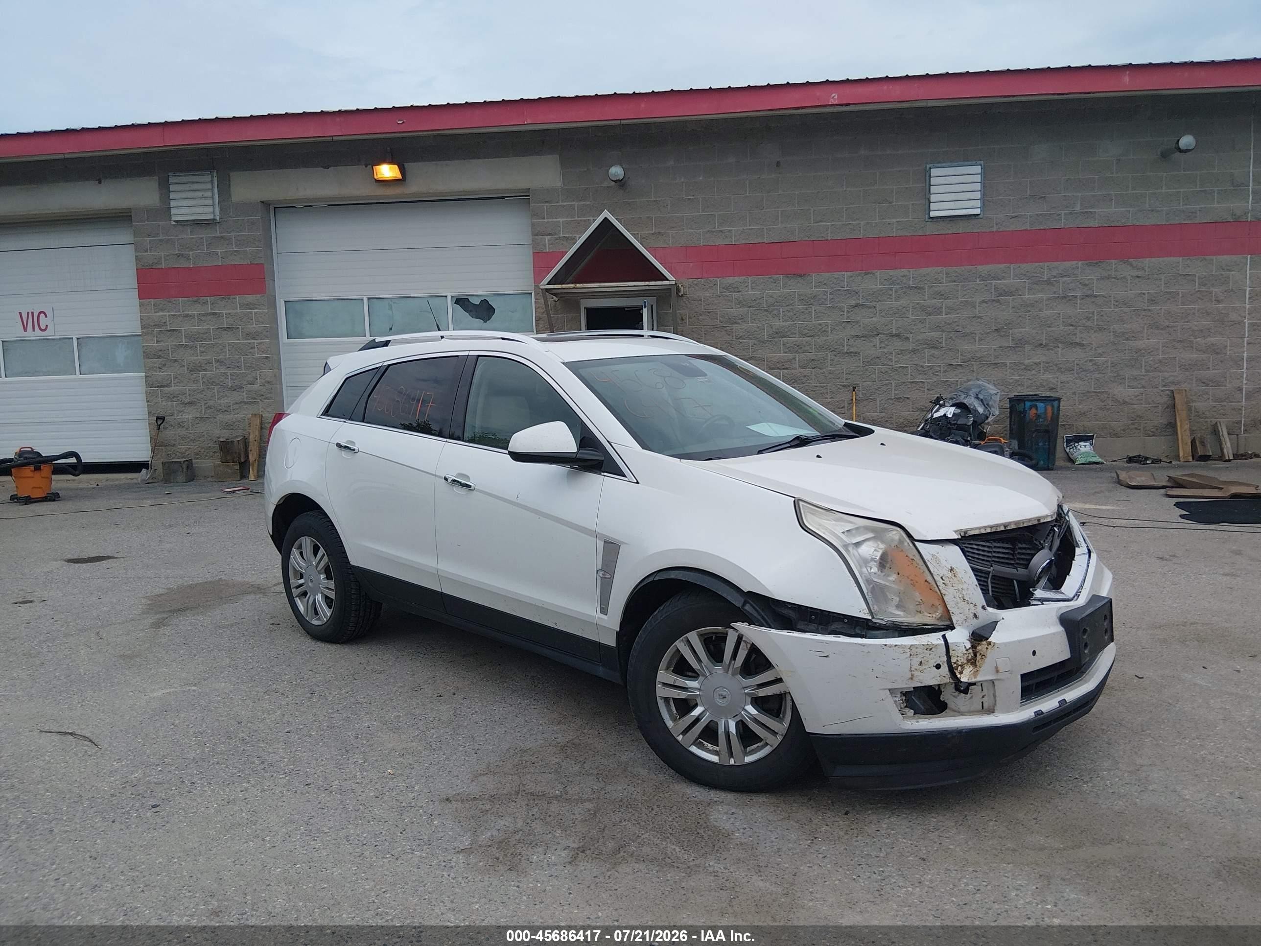2011 Cadillac Srx Luxury Collection Серебряный vin: 3GYFNDEY4BS556738