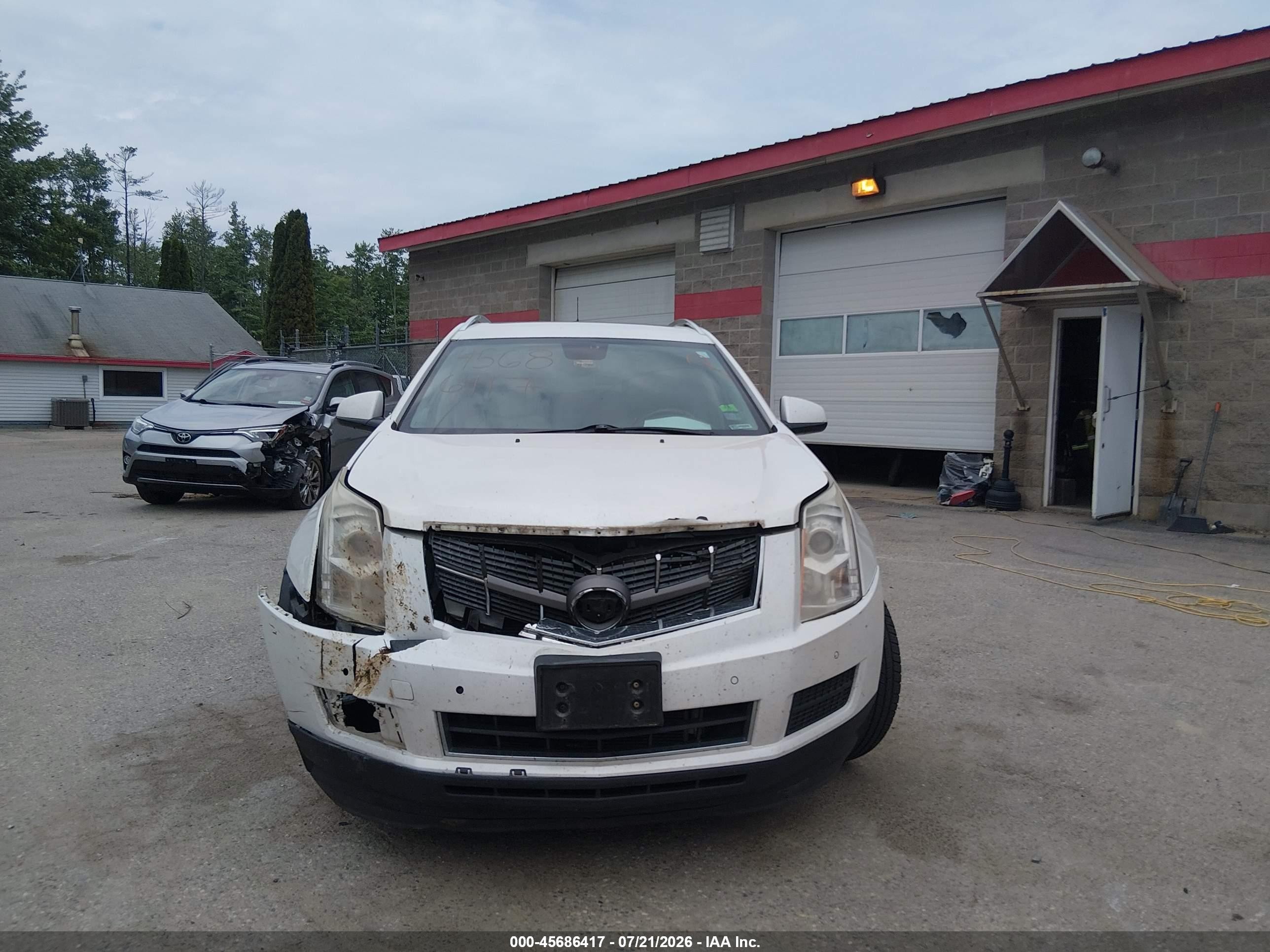 2011 Cadillac Srx Luxury Collection Серебряный vin: 3GYFNDEY4BS556738