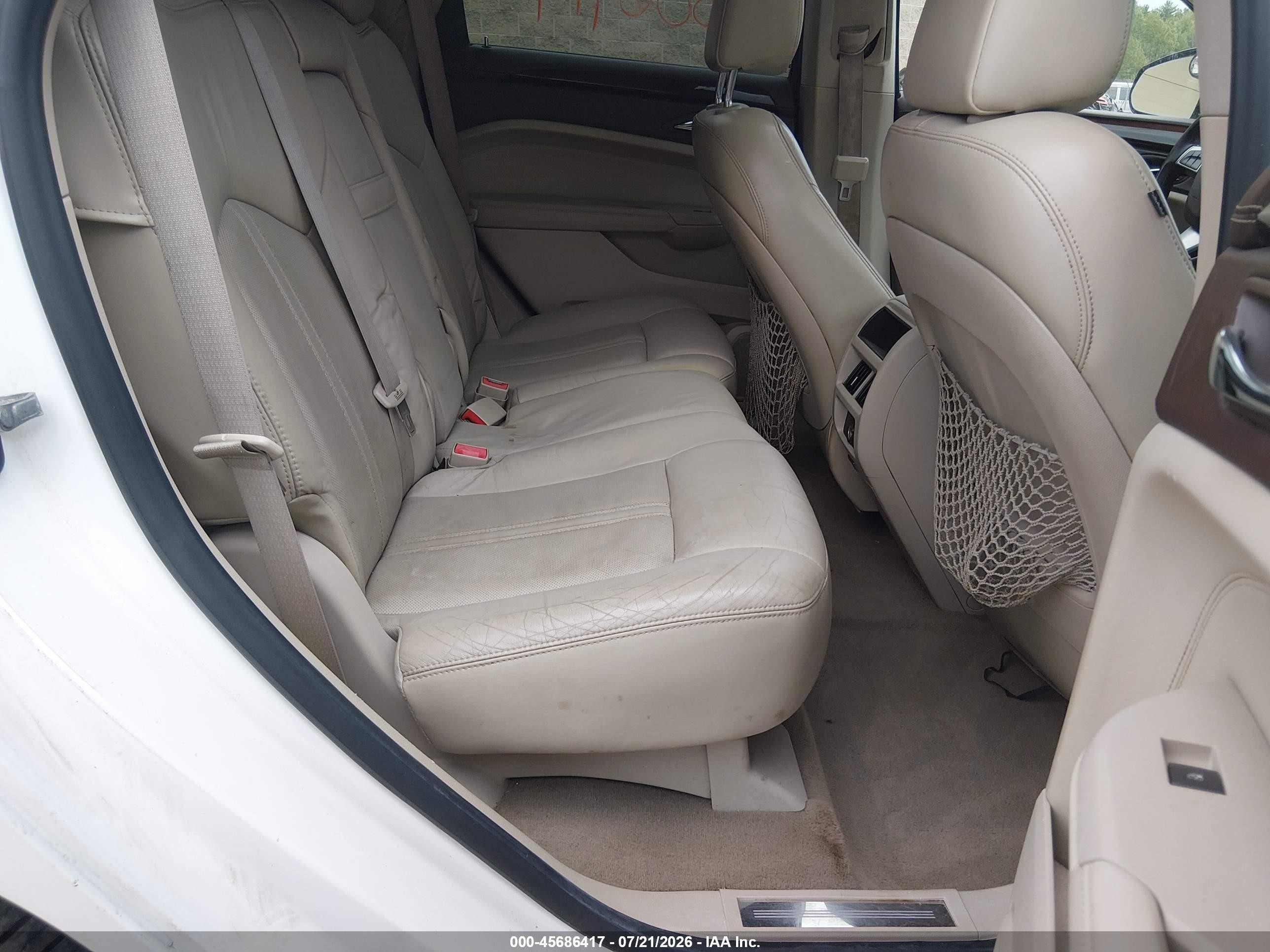 2011 Cadillac Srx Luxury Collection Серебряный vin: 3GYFNDEY4BS556738