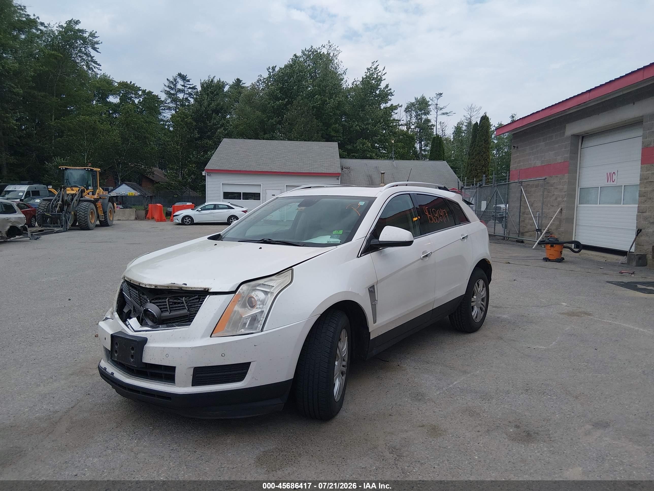 2011 Cadillac Srx Luxury Collection Серебряный vin: 3GYFNDEY4BS556738