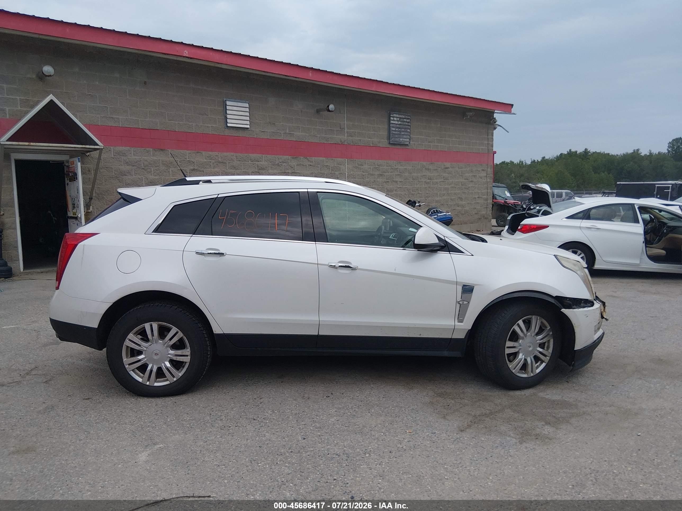 2011 Cadillac Srx Luxury Collection Серебряный vin: 3GYFNDEY4BS556738