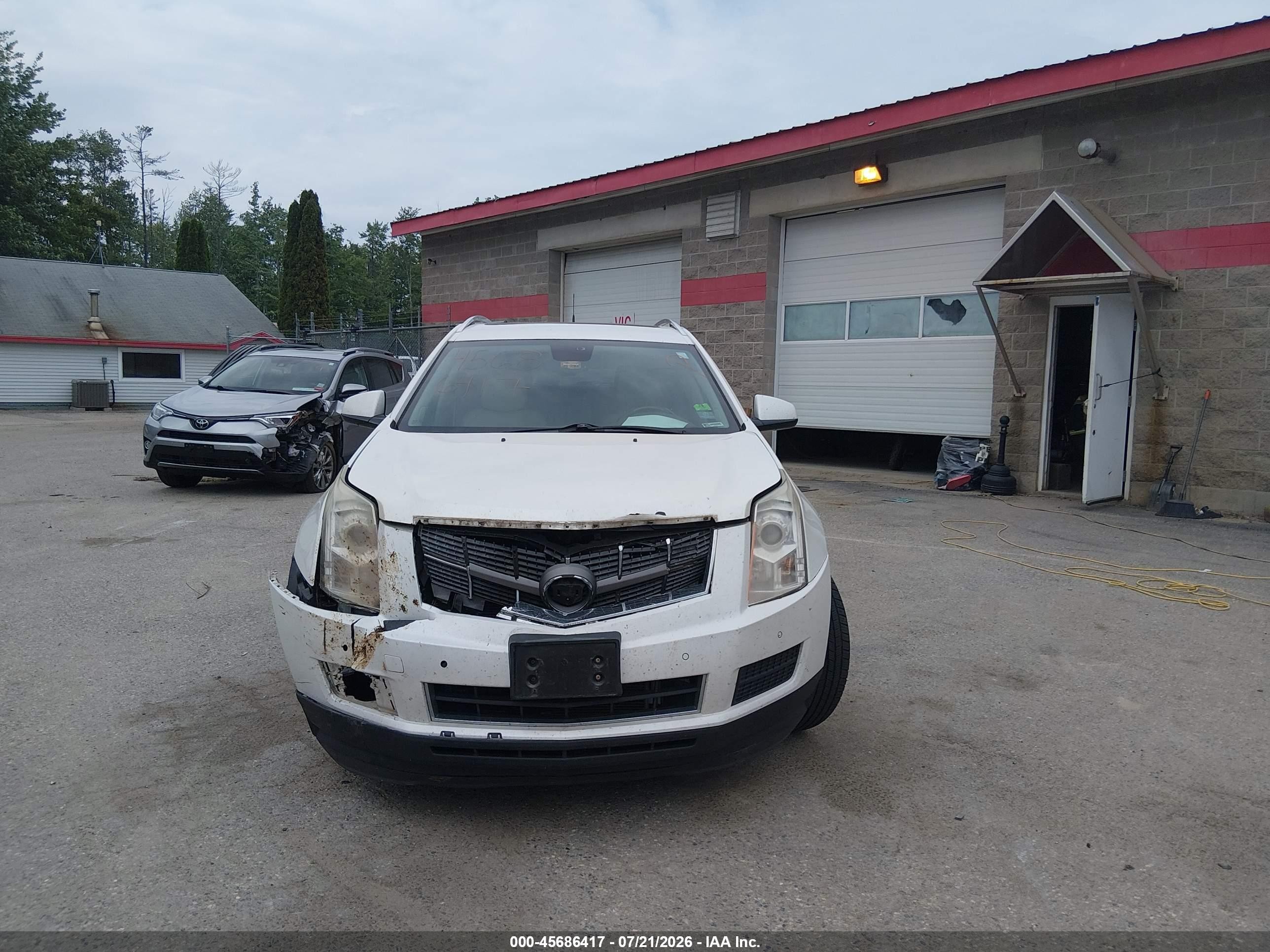 2011 Cadillac Srx Luxury Collection Серебряный vin: 3GYFNDEY4BS556738