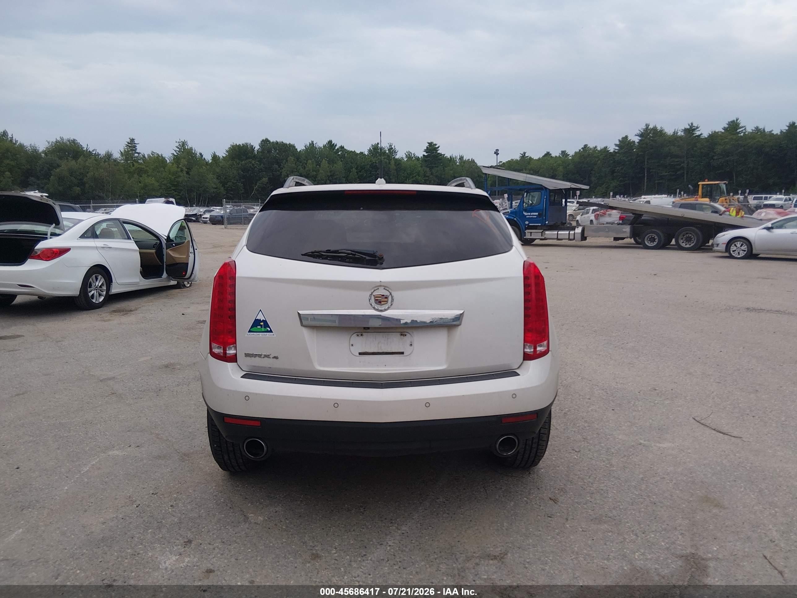 2011 Cadillac Srx Luxury Collection Серебряный vin: 3GYFNDEY4BS556738