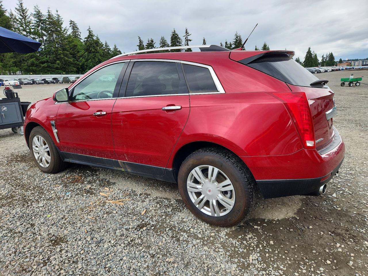 2011 Cadillac Srx Luxury Collection Red vin: 3GYFNDEY4BS571451